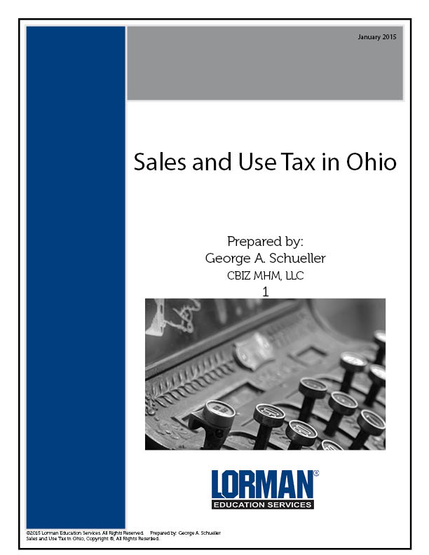 Sales and Use Tax in Ohio
