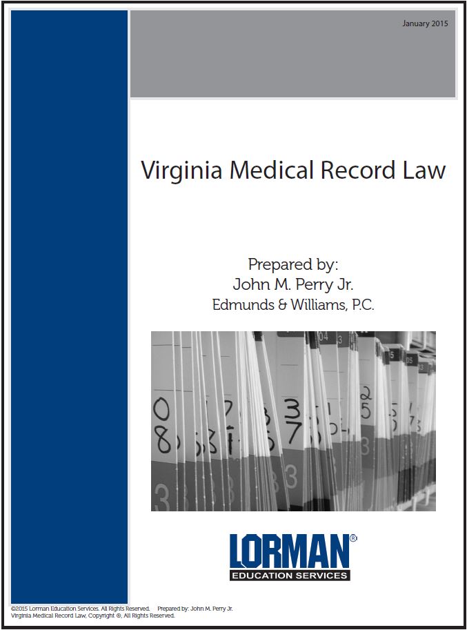 Virginia Medical Record Law