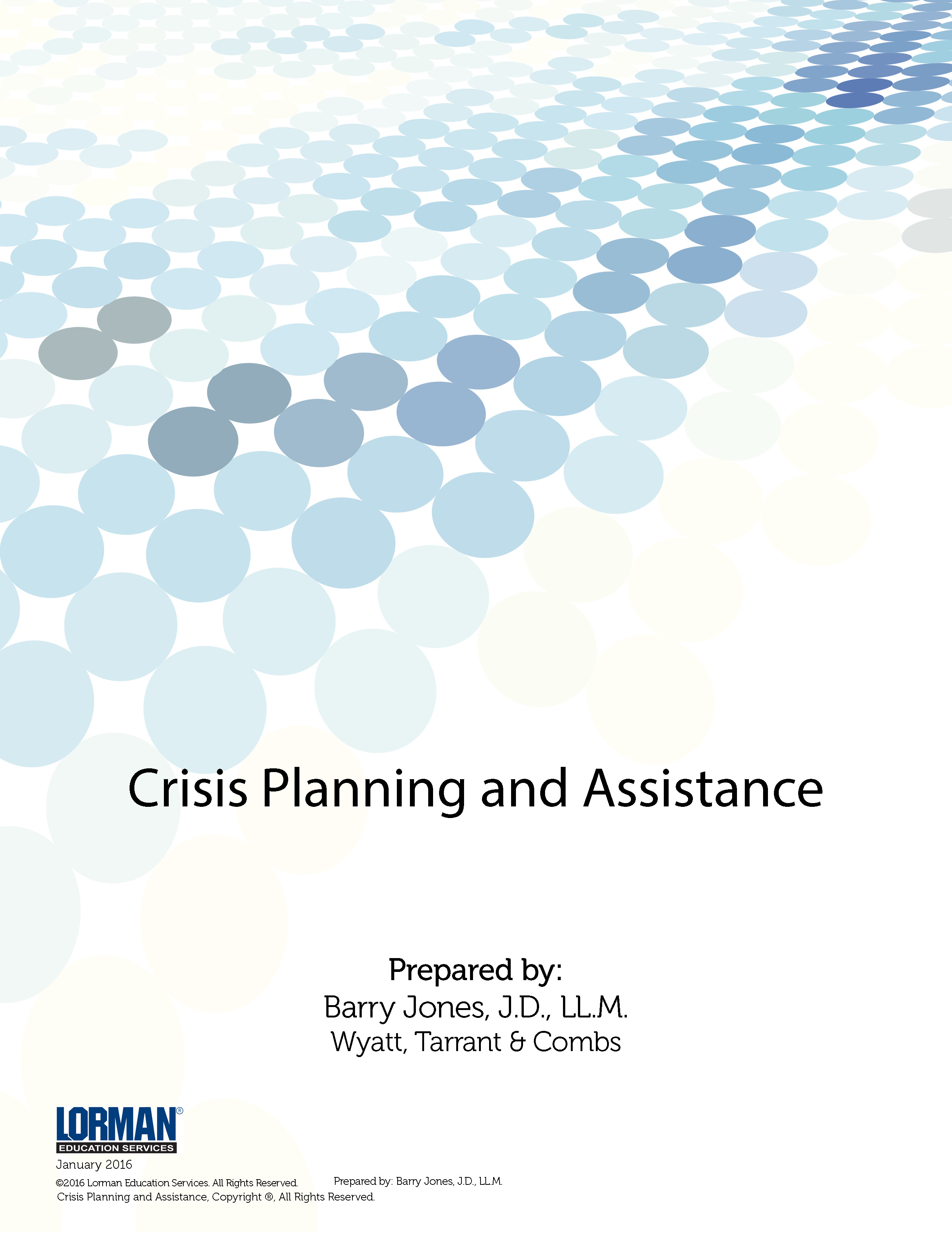 Crisis Planning and Assistance