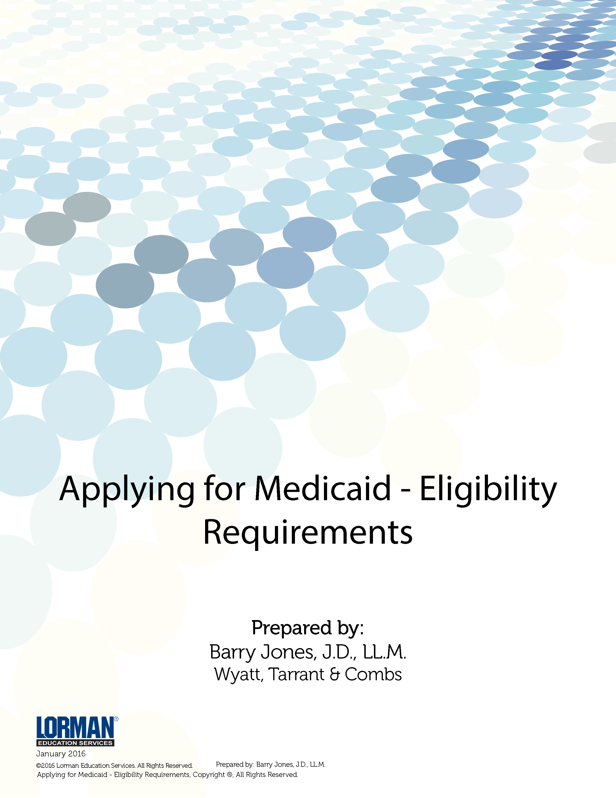 Applying for Medicaid - Eligibility Requirements