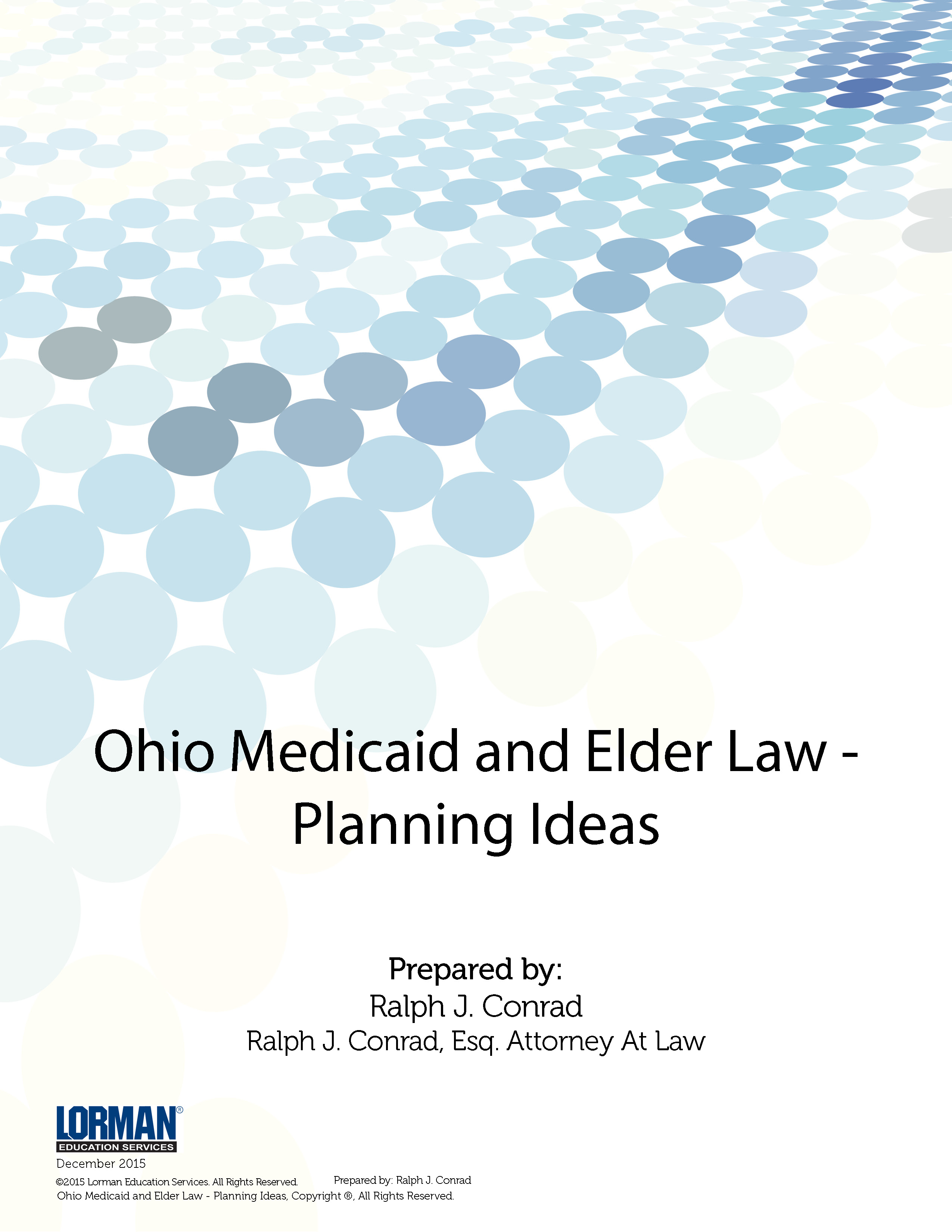 Ohio Medicaid and Elder Law - Planning Ideas