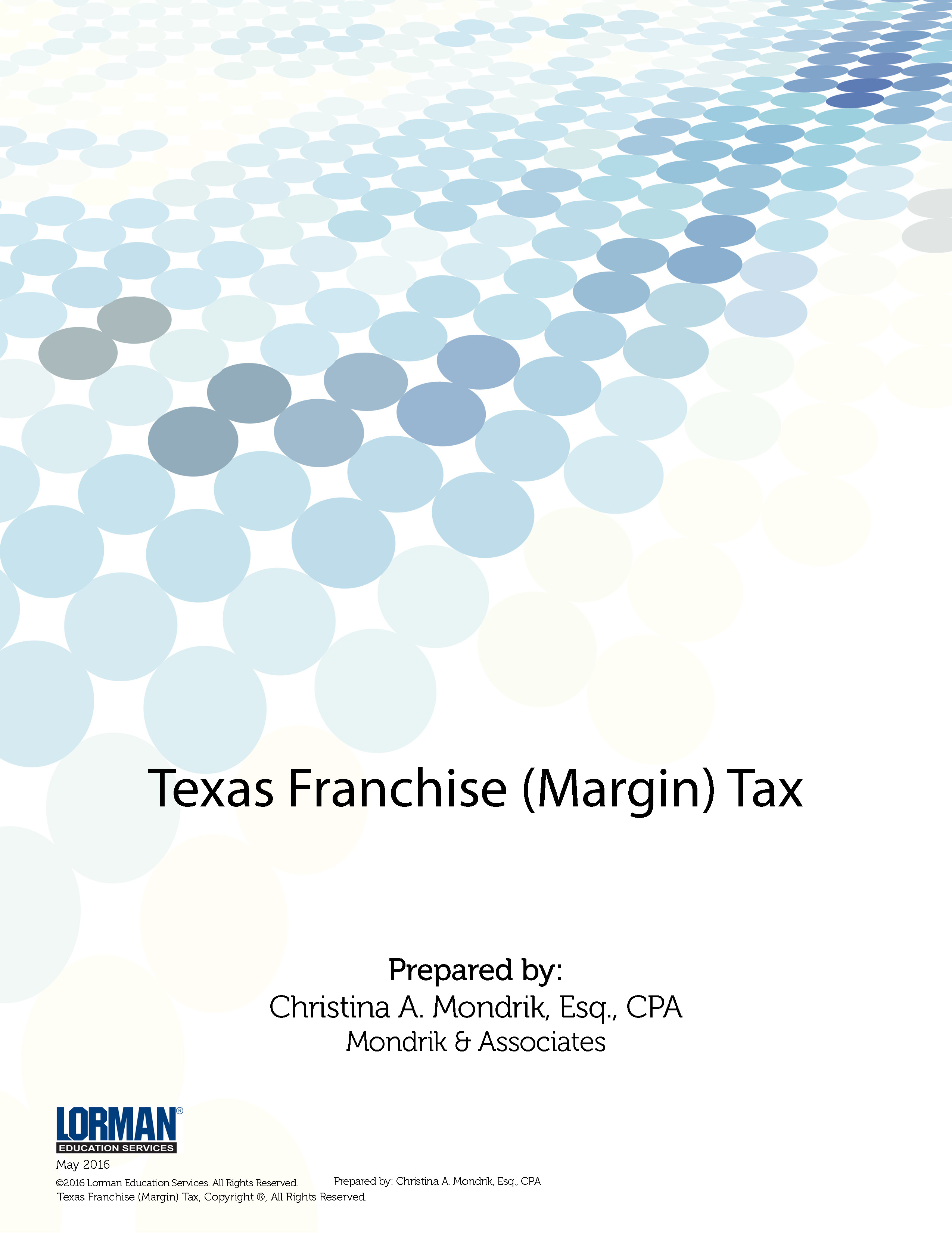 Texas Franchise (Margin) Tax