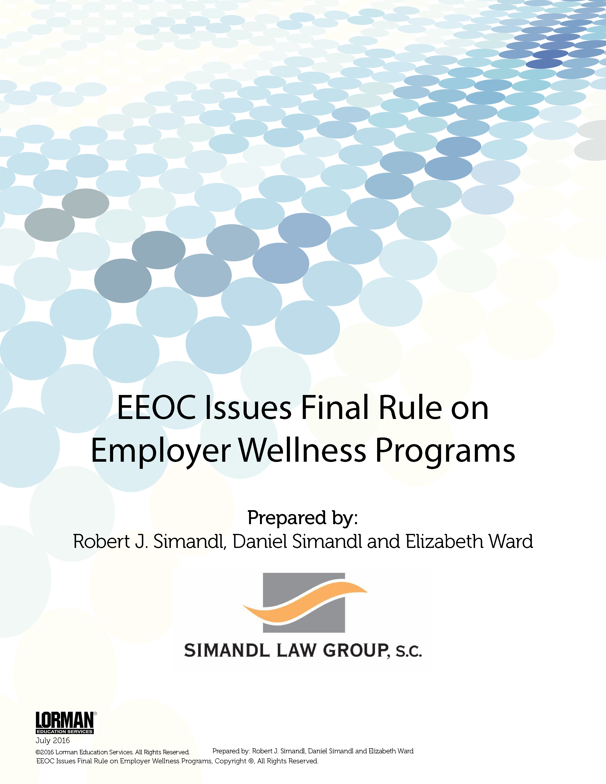 EEOC Issues Final Rule on Employer Wellness Programs