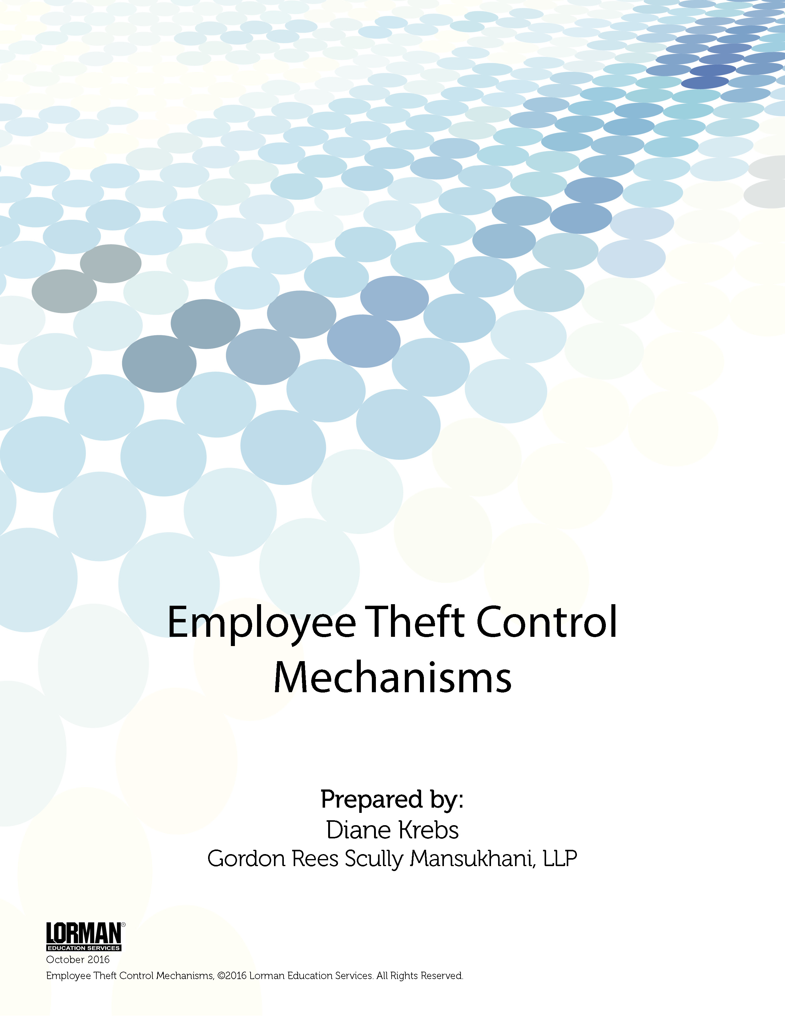 Employee Theft Control Mechanisms