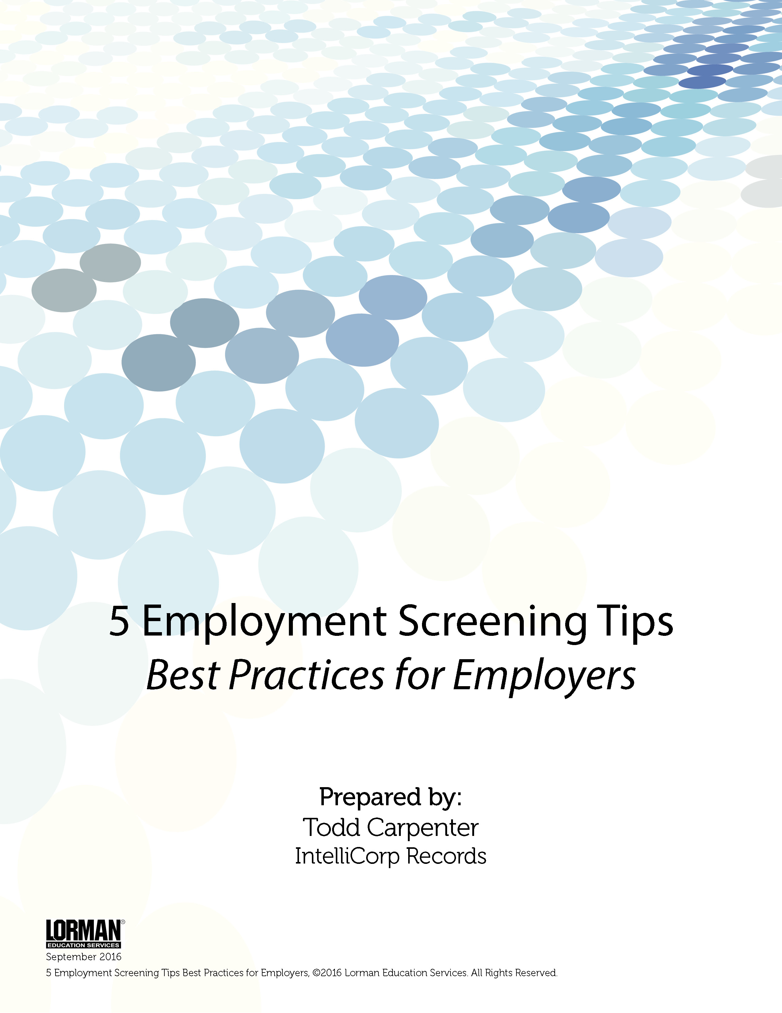 5 Employment Screening Tips - Best Practices for Employers