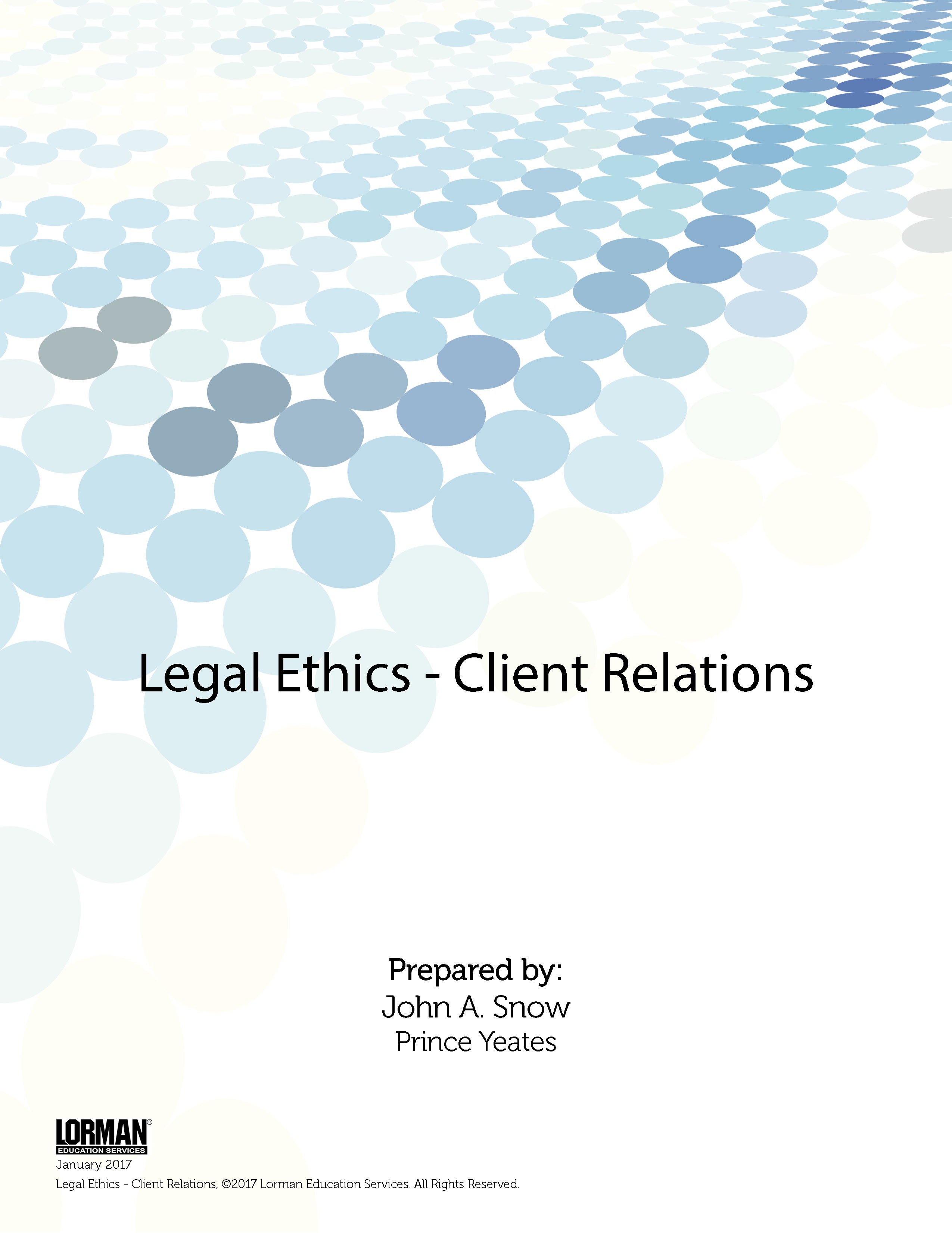 Legal Ethics - Client Relations