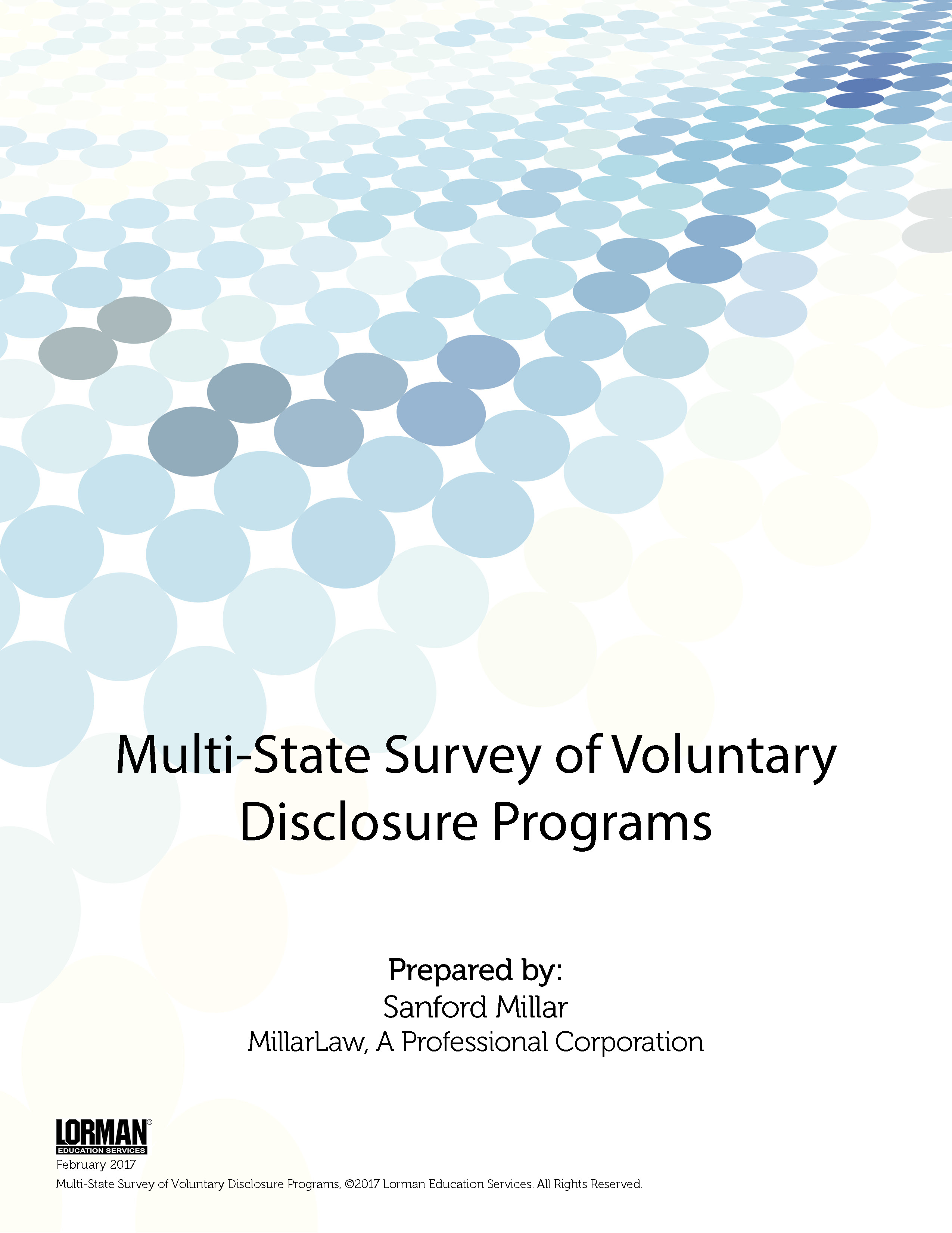 Multi-State Survey of Voluntary Disclosure Programs