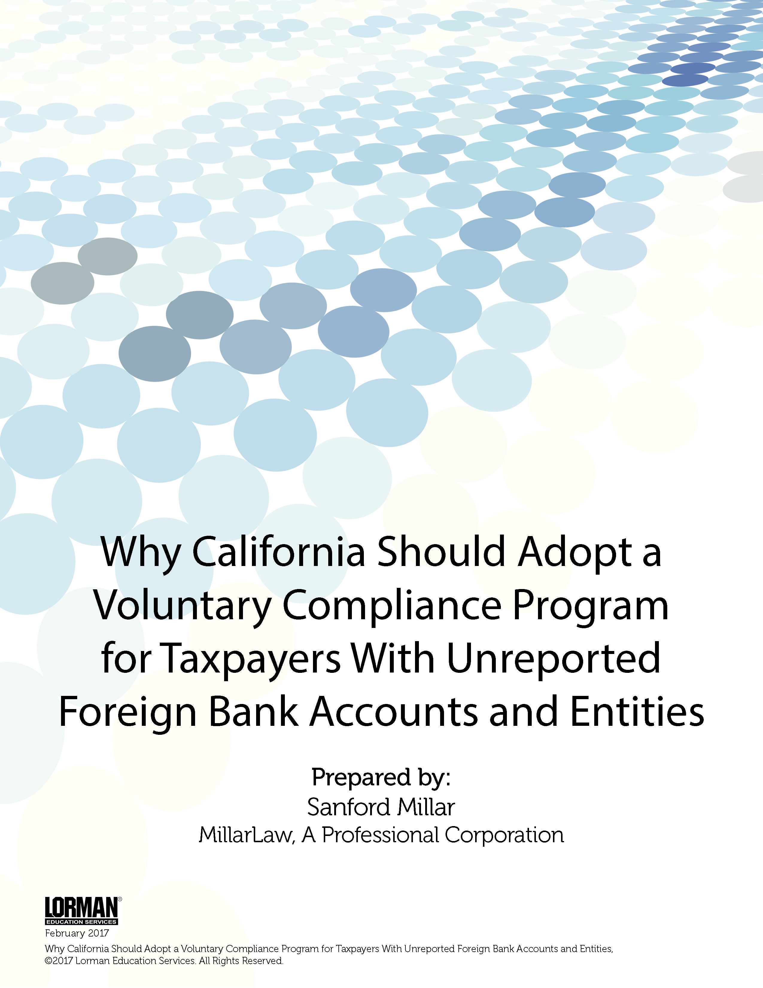 Why California Should Adopt a Voluntary Compliance Program