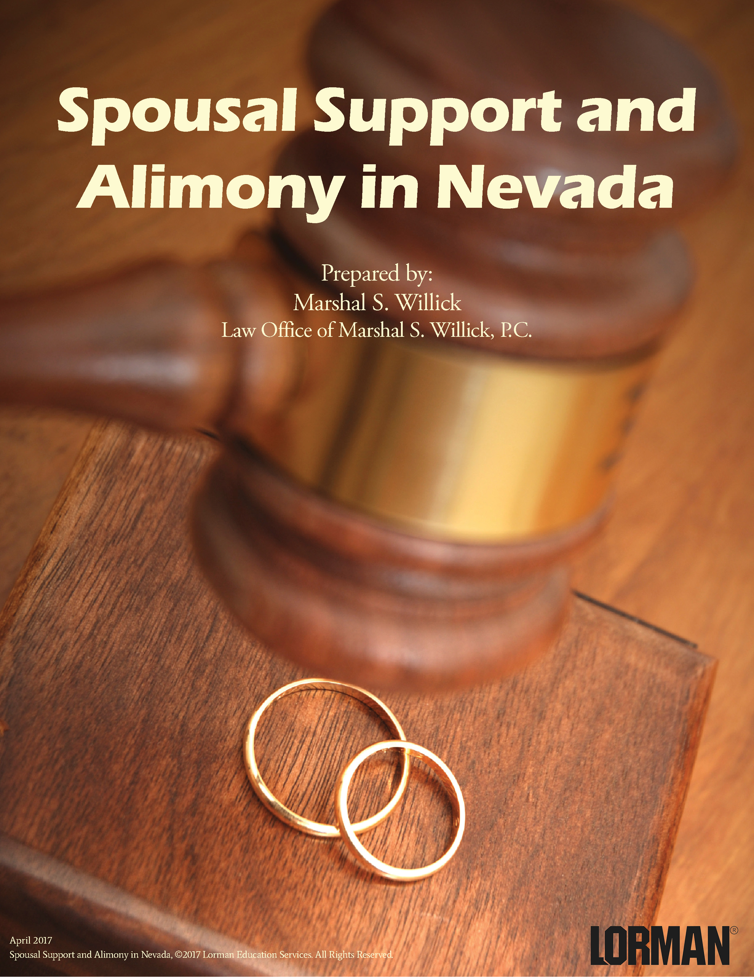 Spousal Support and Alimony in Nevada