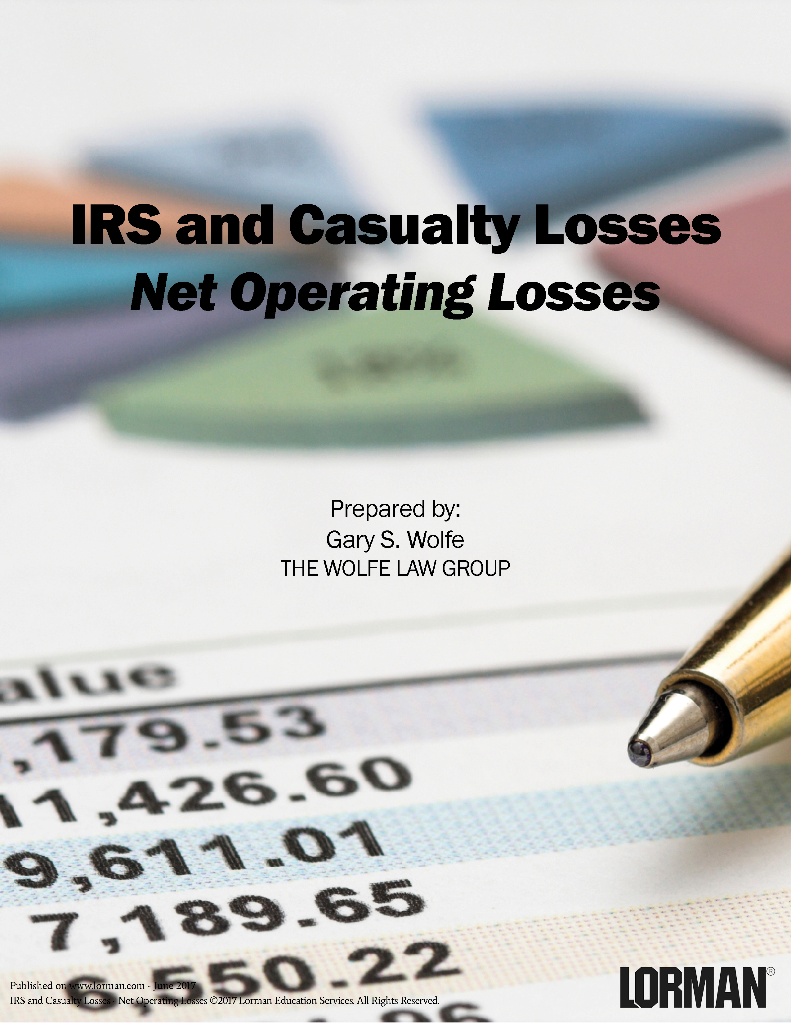 IRS and Casualty Losses - Net Operating Losses