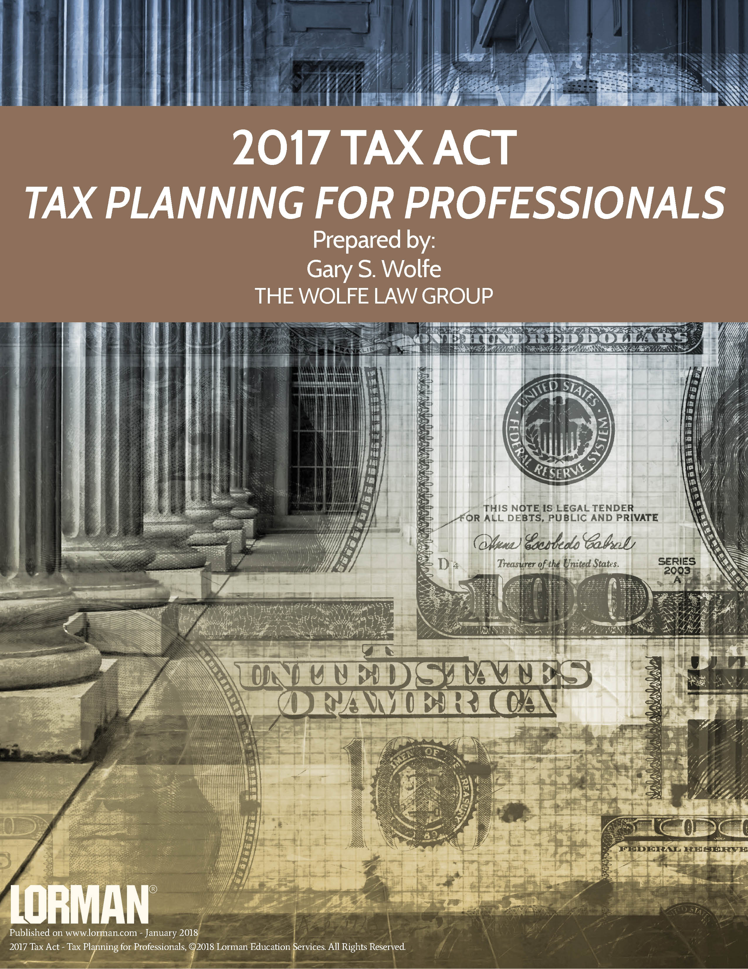 2017 Tax Act - Tax Planning for Professionals