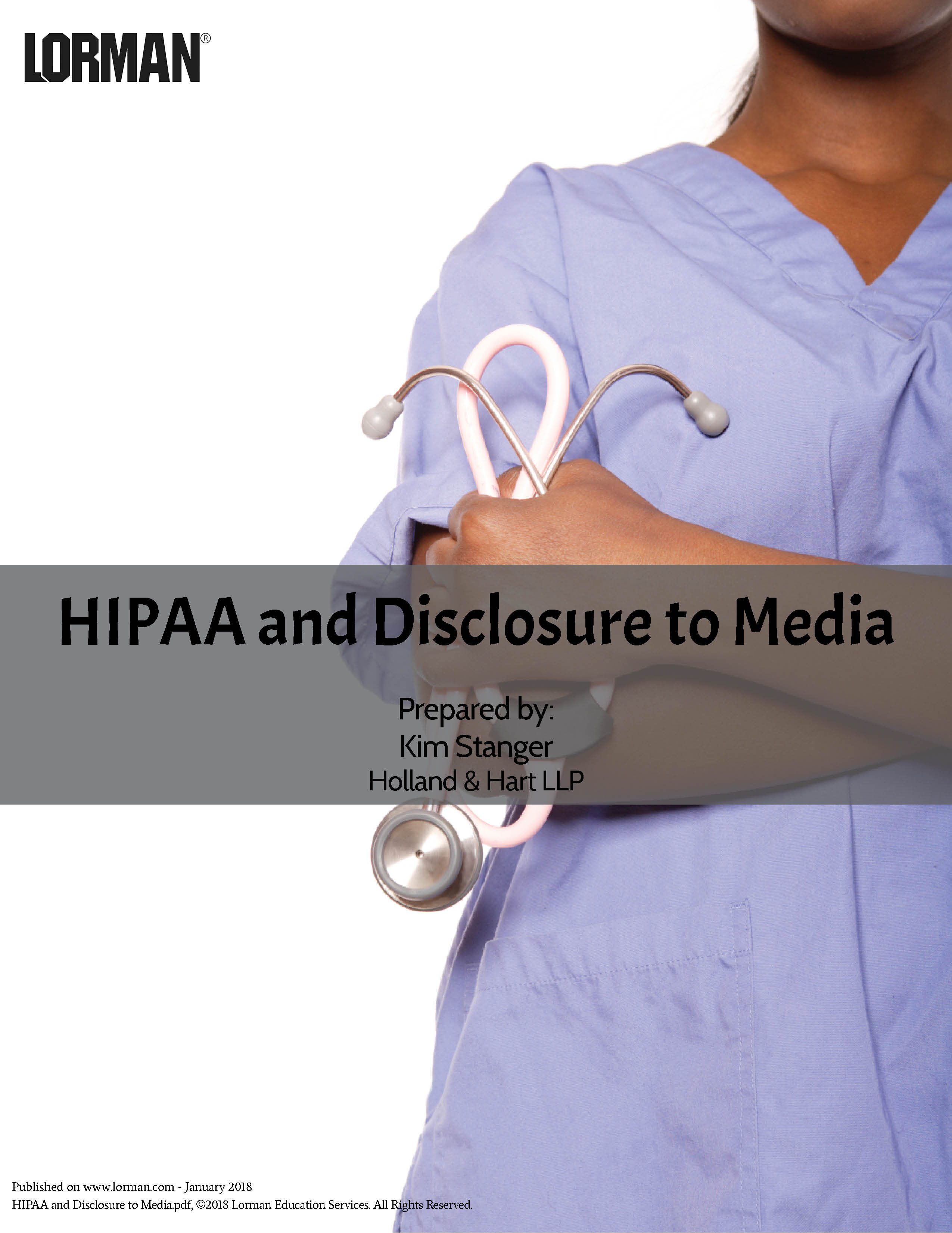 HIPAA and Disclosure to Media