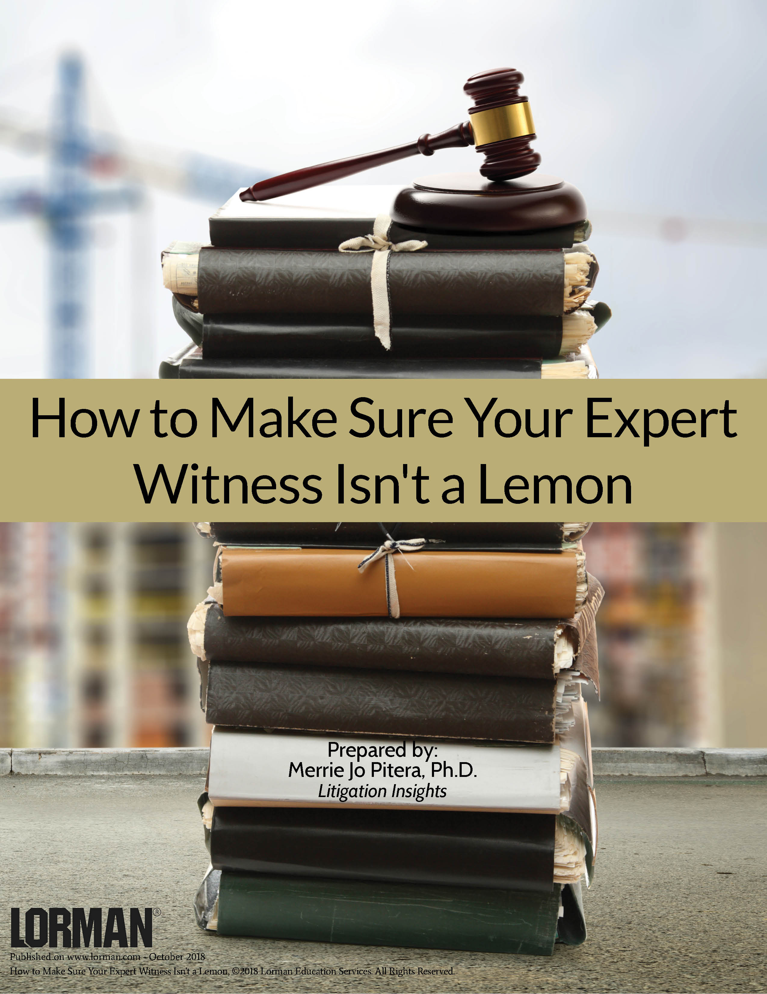 How to Make Sure Your Expert Witness Isn't a Lemon