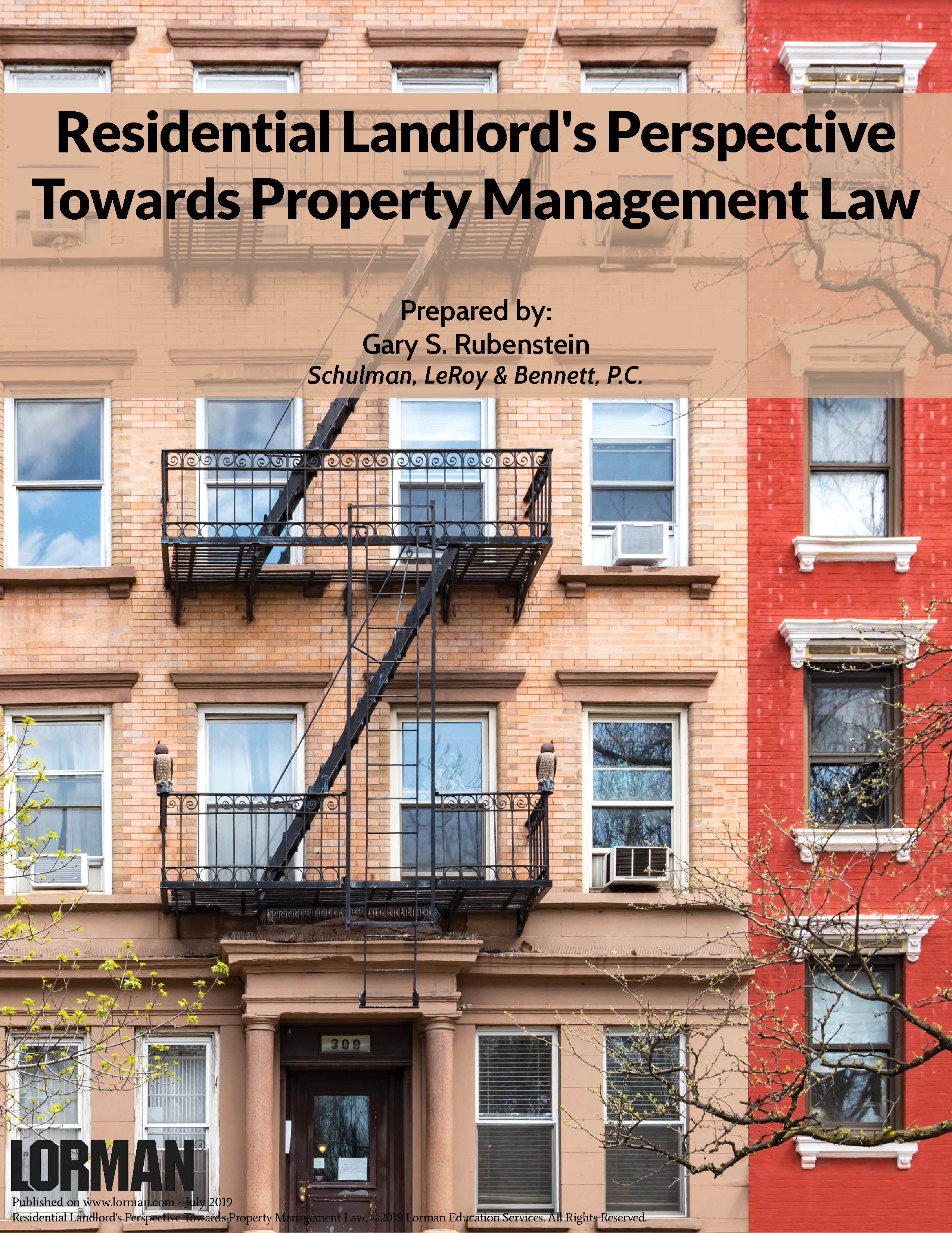 Residential Landlord's Perspective Towards Property Management Law 