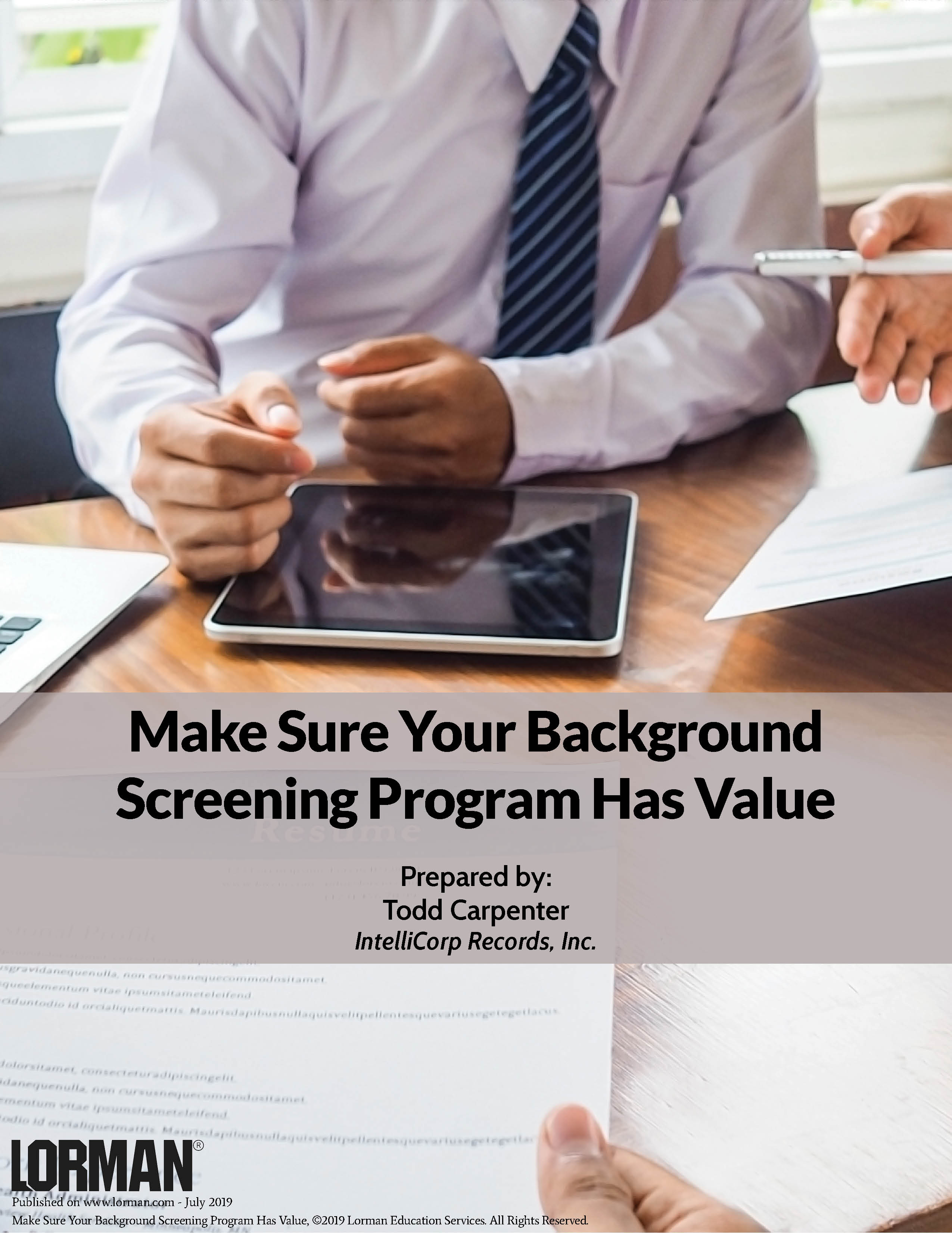 Make Sure Your Background Screening Program Has Value