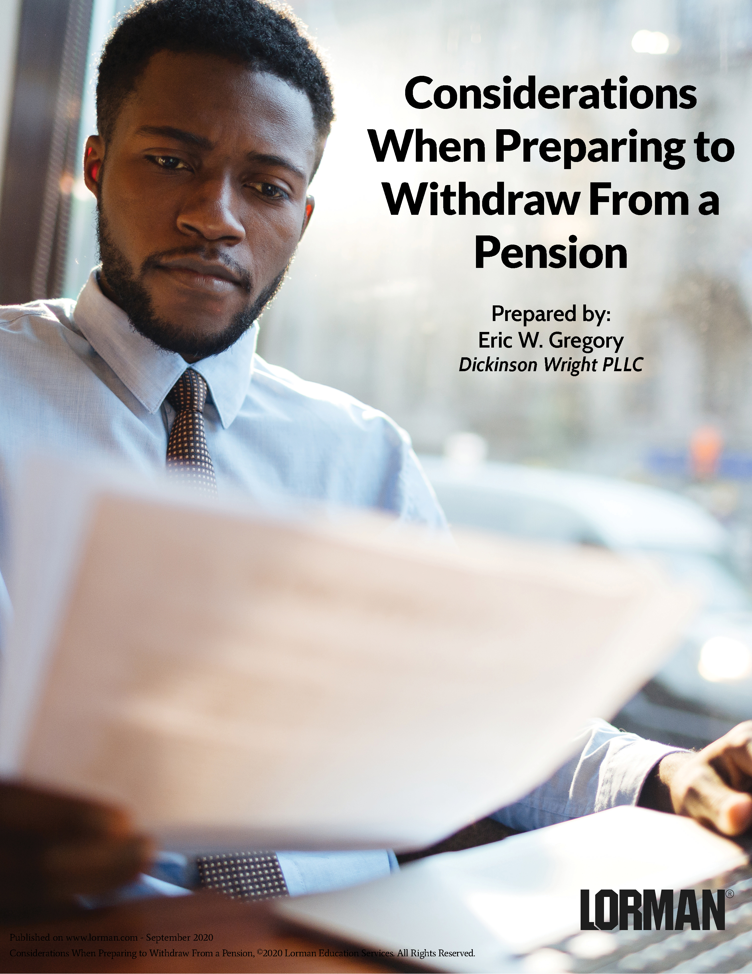 Considerations When Preparing to Withdraw From a Pension