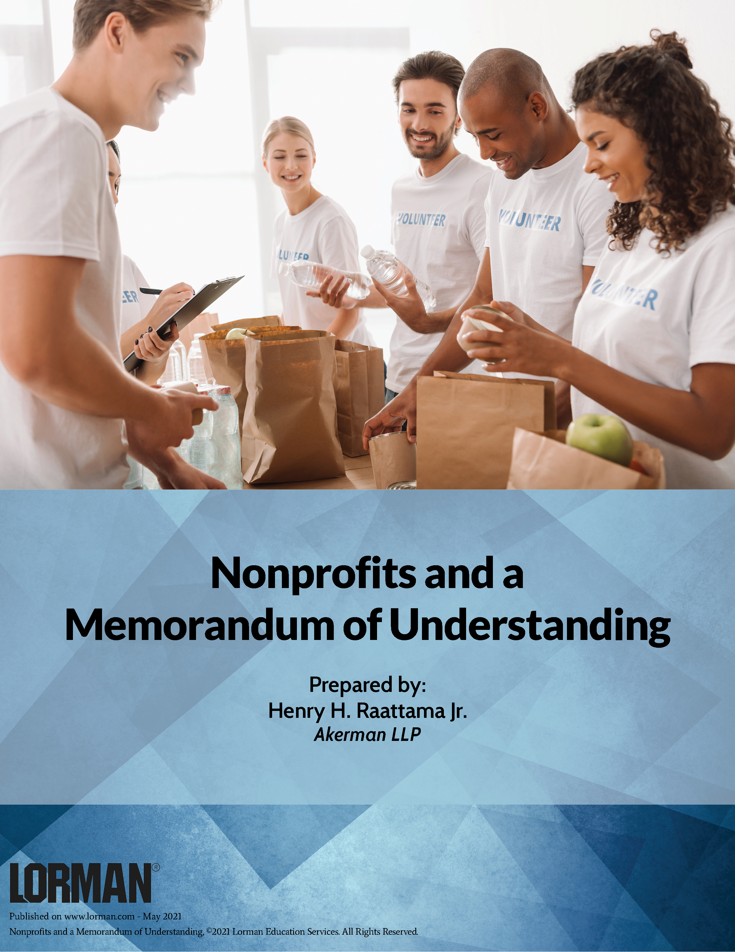 Nonprofits and a Memorandum of Understanding