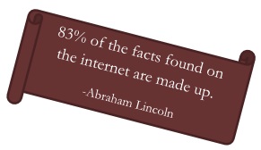 Facts on the internet