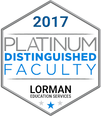 Lorman Distinguished Faculty Member