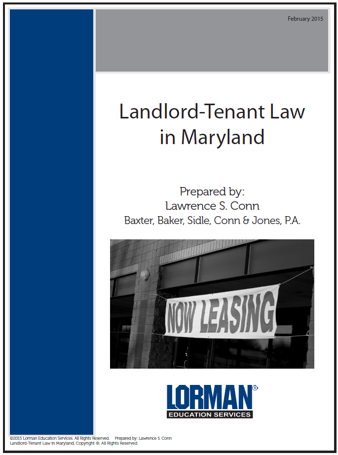 Landlord-Tenant Law in Maryland