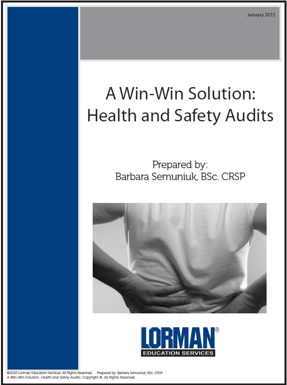 A Win-Win Solution: Health and Safety Audits