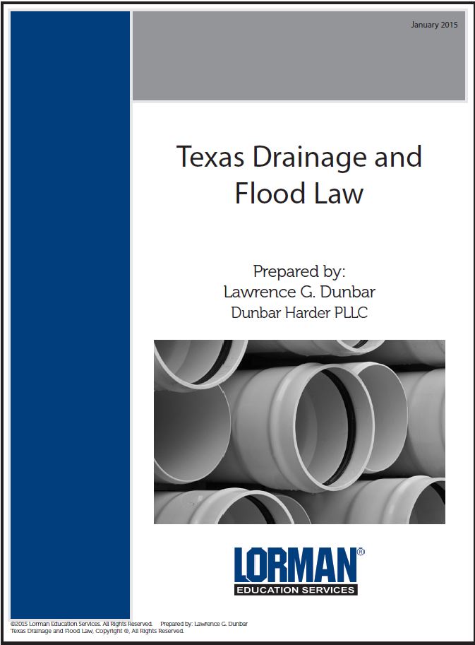 Texas Drainage and Flood Law