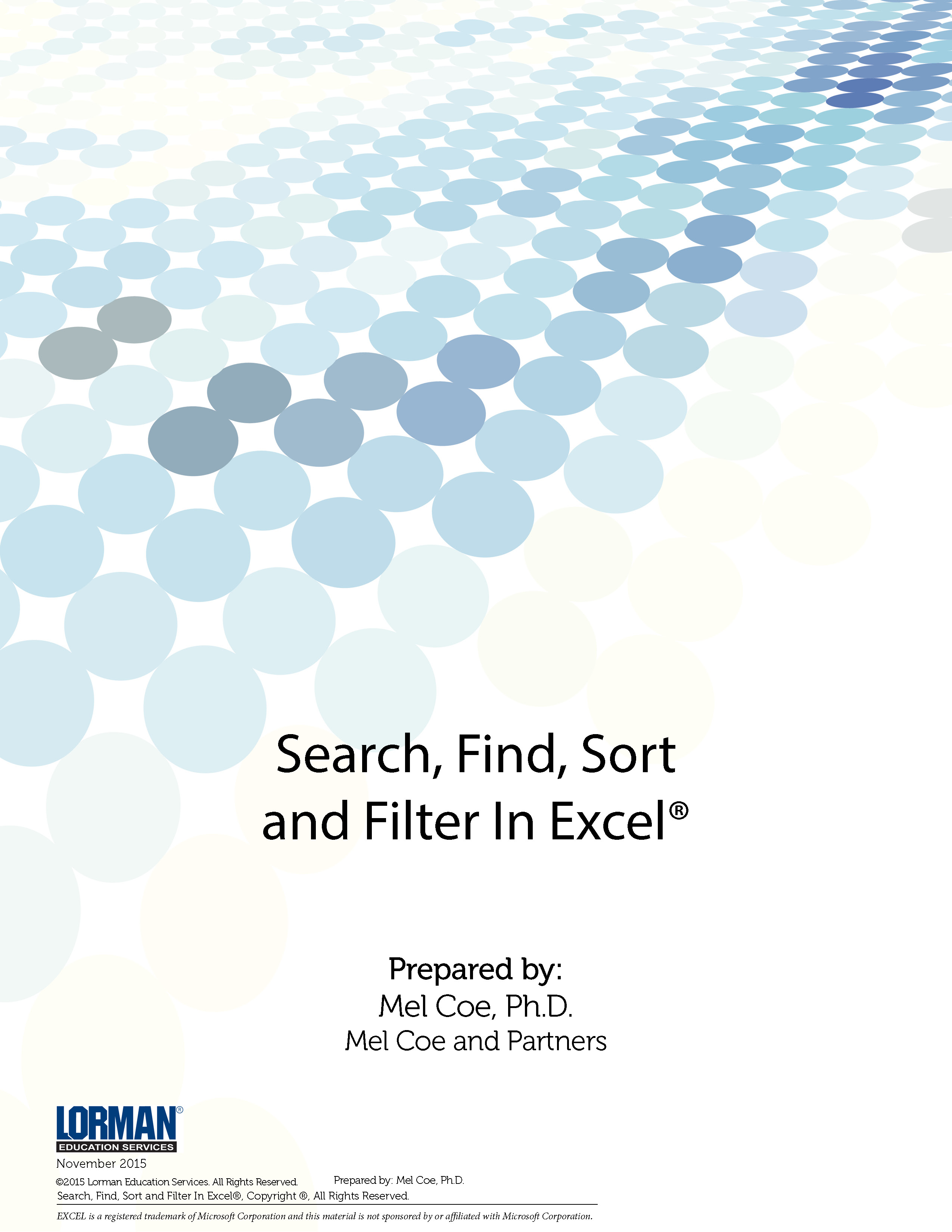 Search, Find, Sort and Filter In Excel