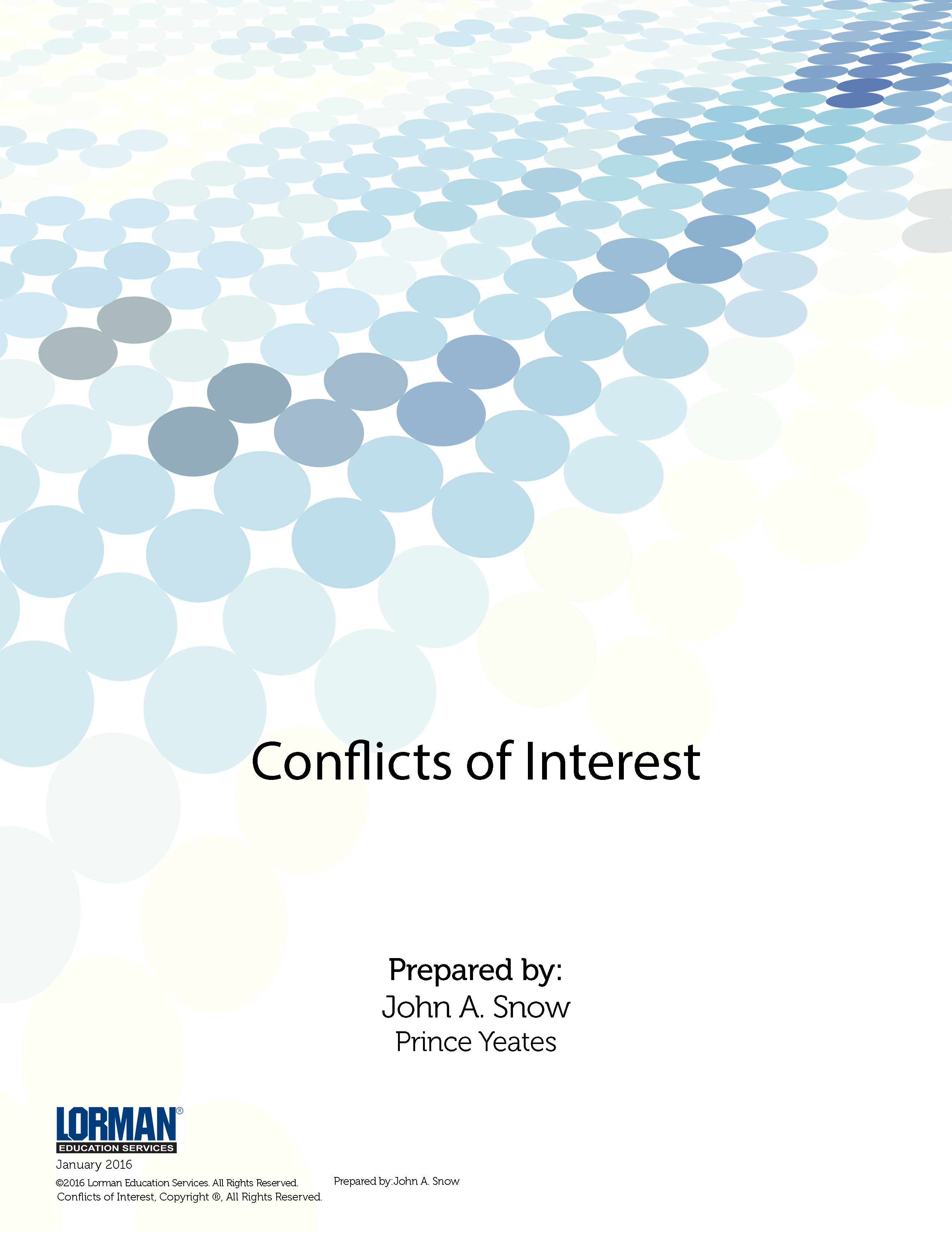 Conflicts of Interest