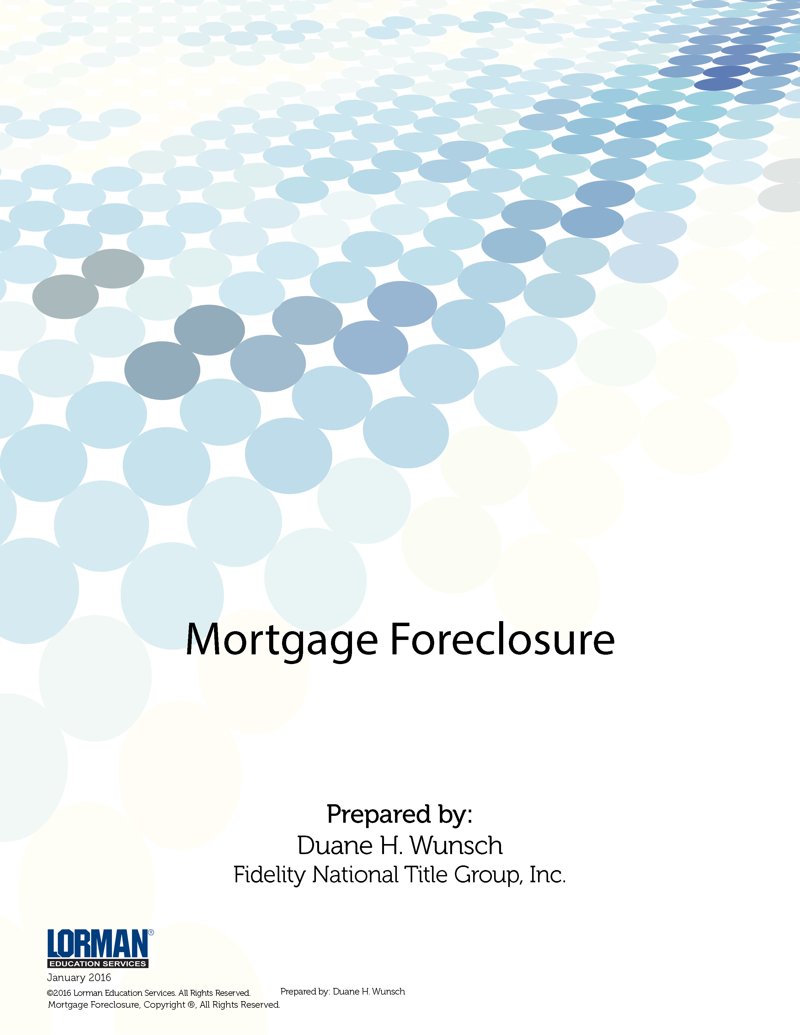 Mortgage Foreclosure