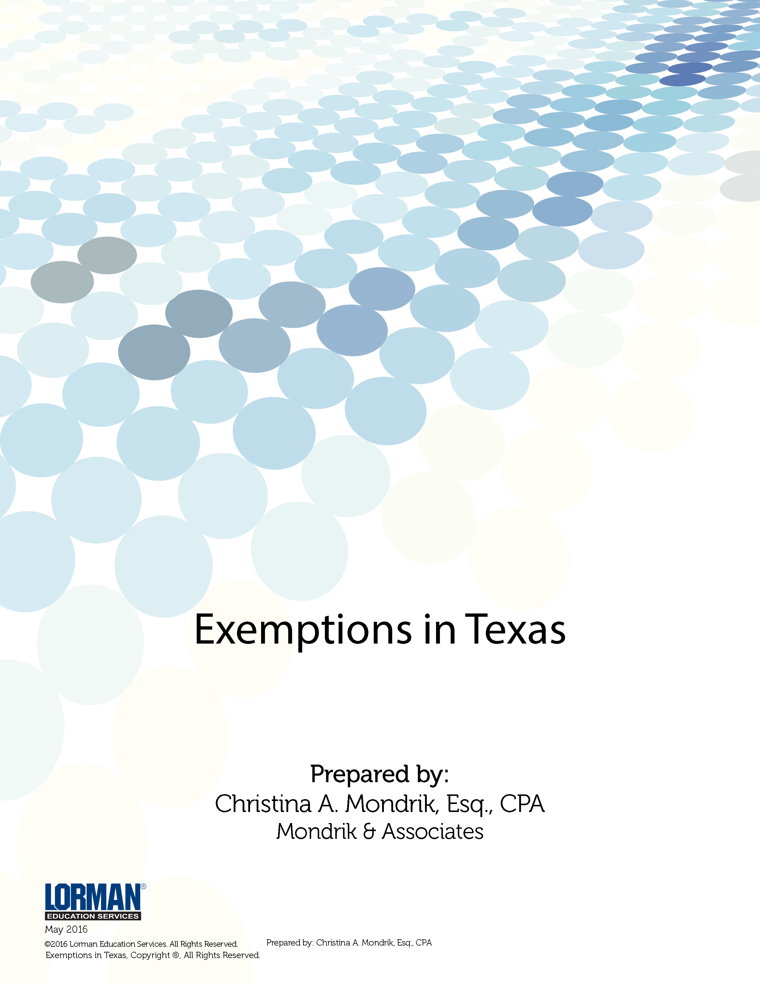 Exemptions in Texas