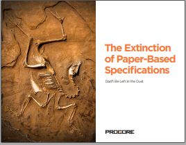 The Extinction of Paper Based Specifications