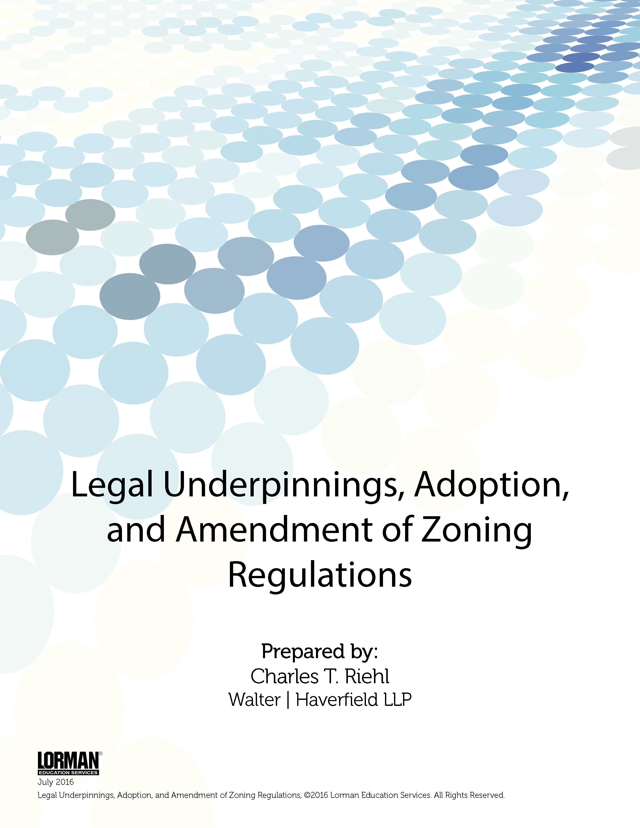 Legal Underpinnings, Adoption, and Amendment of Zoning Regulations in Ohio