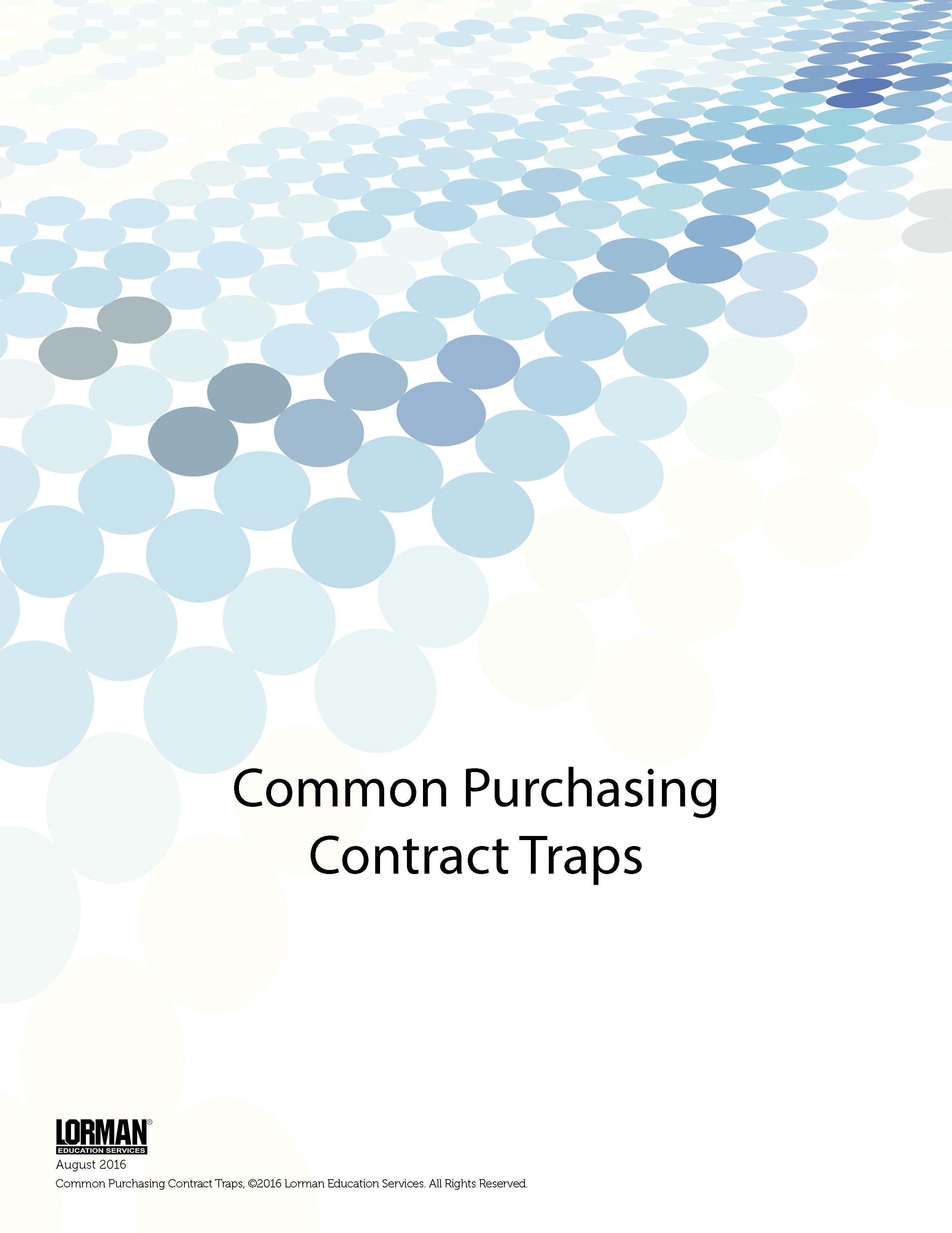 Common Purchasing Contract Traps