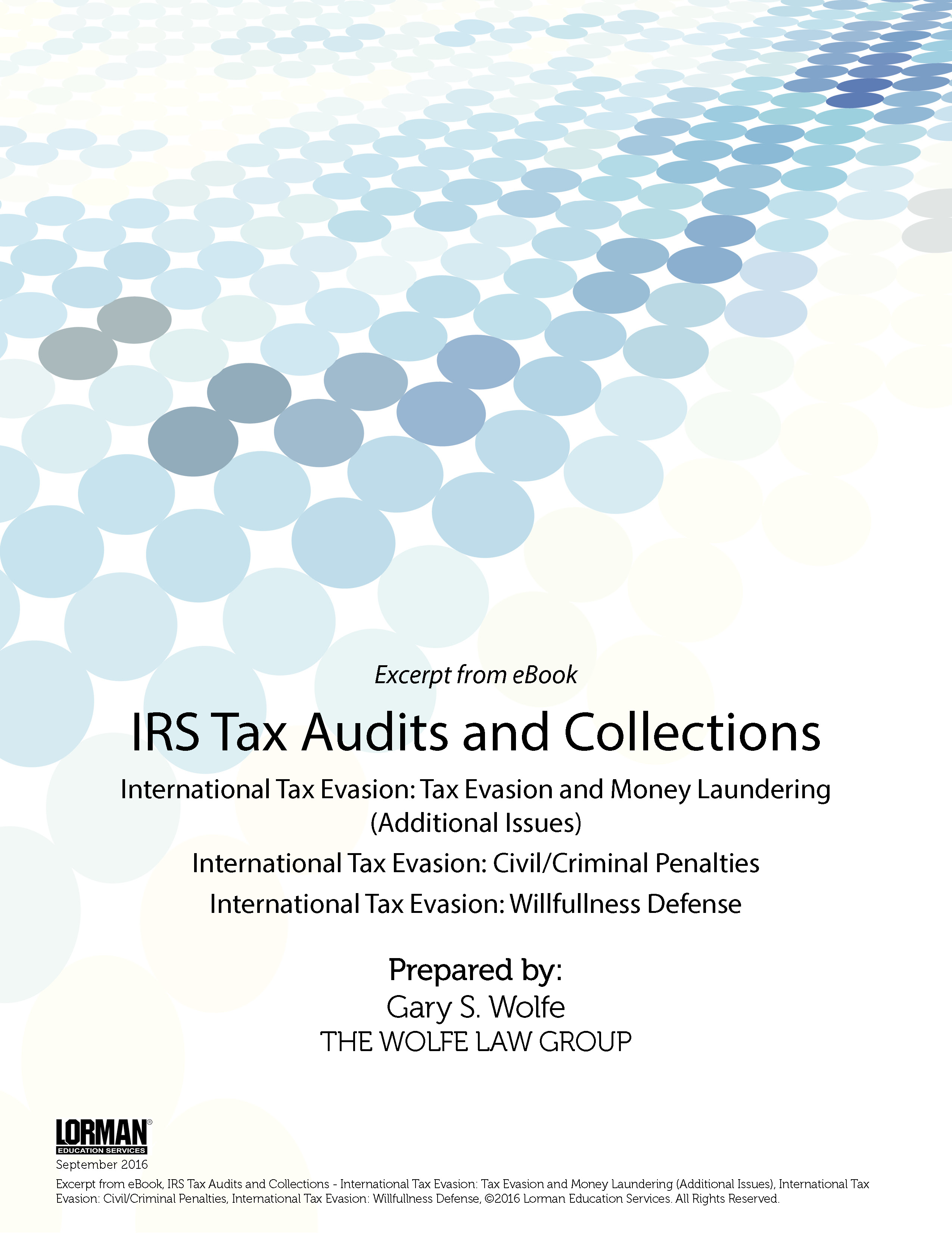 IRS Tax Audits and Collections: International Tax Evasion