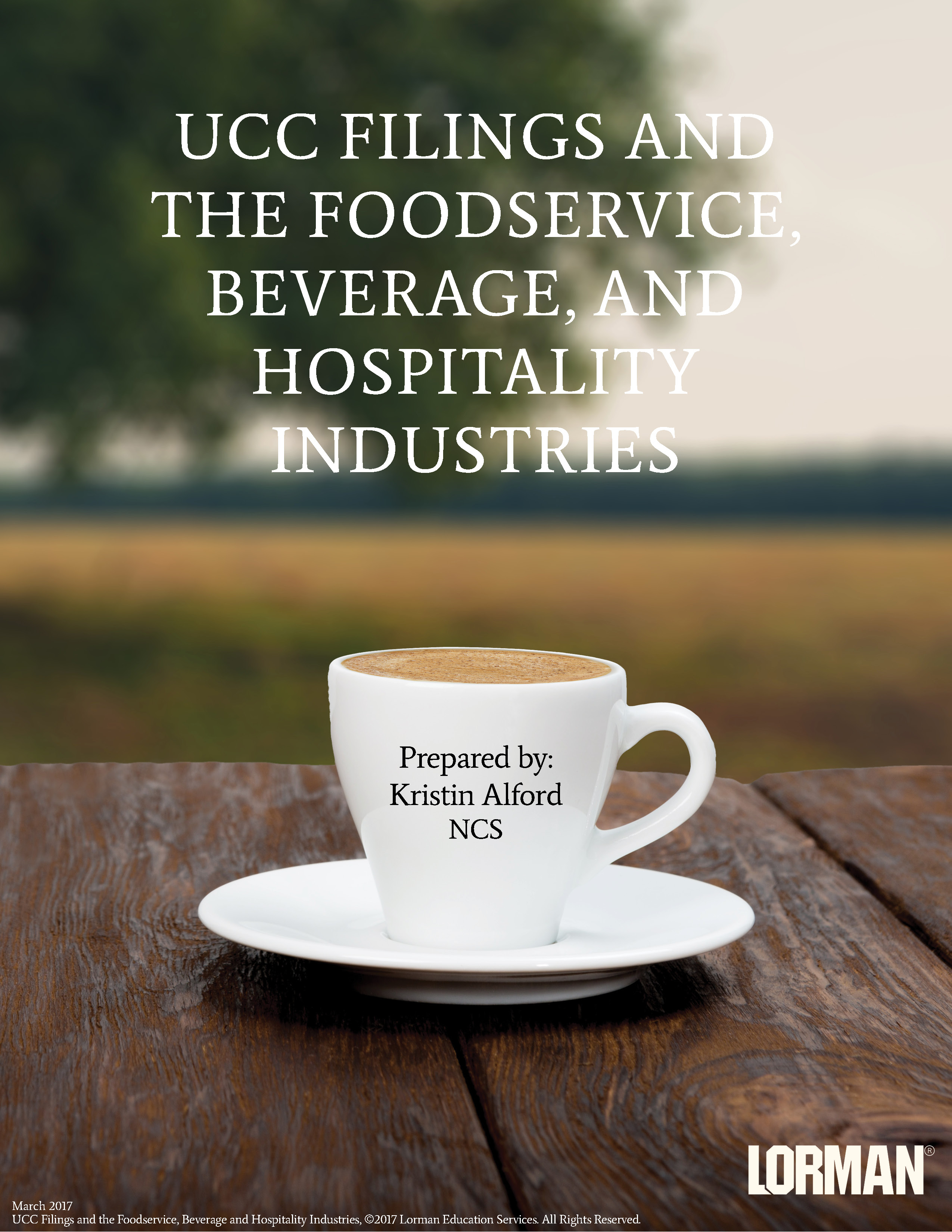 UCC Filings and the Foodservice, Beverage, and Hospitality Industries