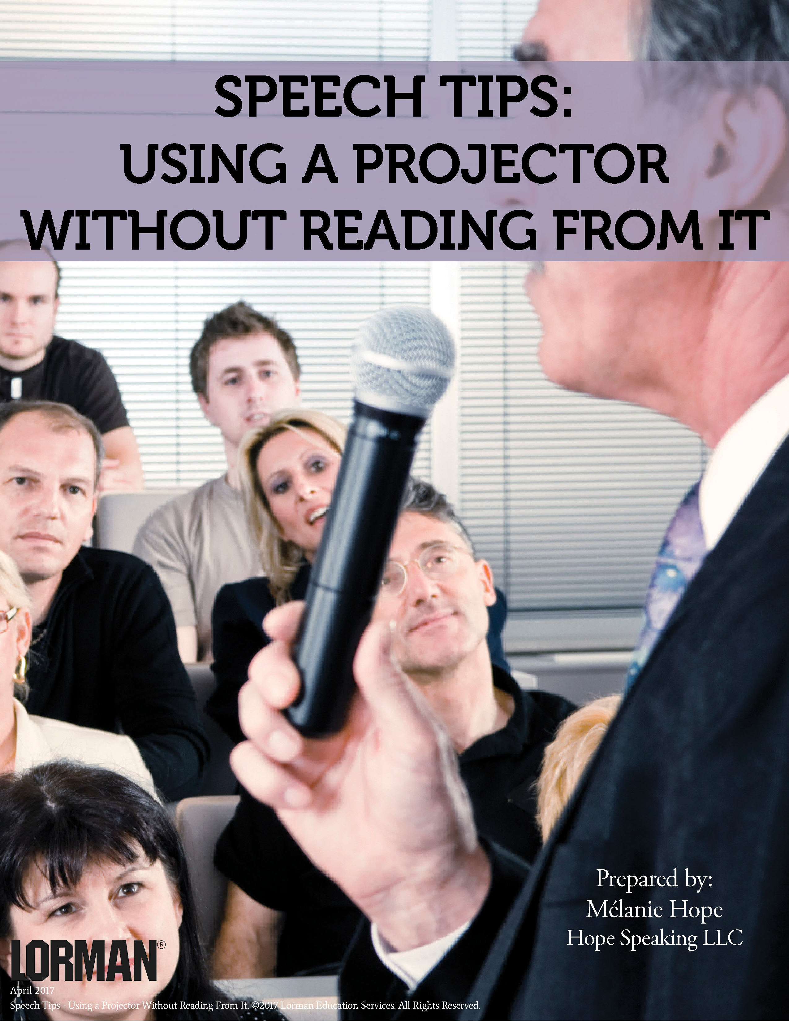 Speech Tips - Using a Projector Without Reading From It