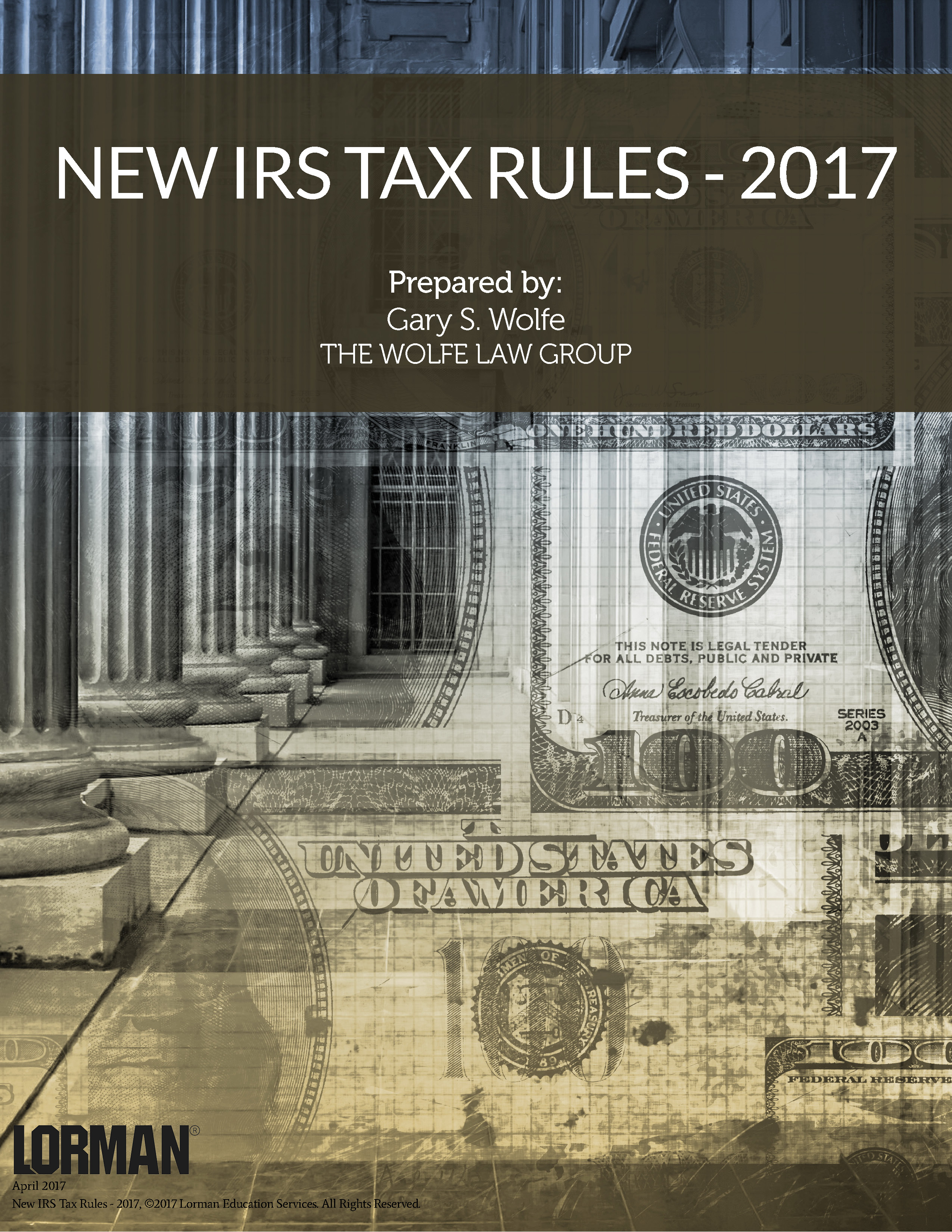 New IRS Tax Rules - 2017