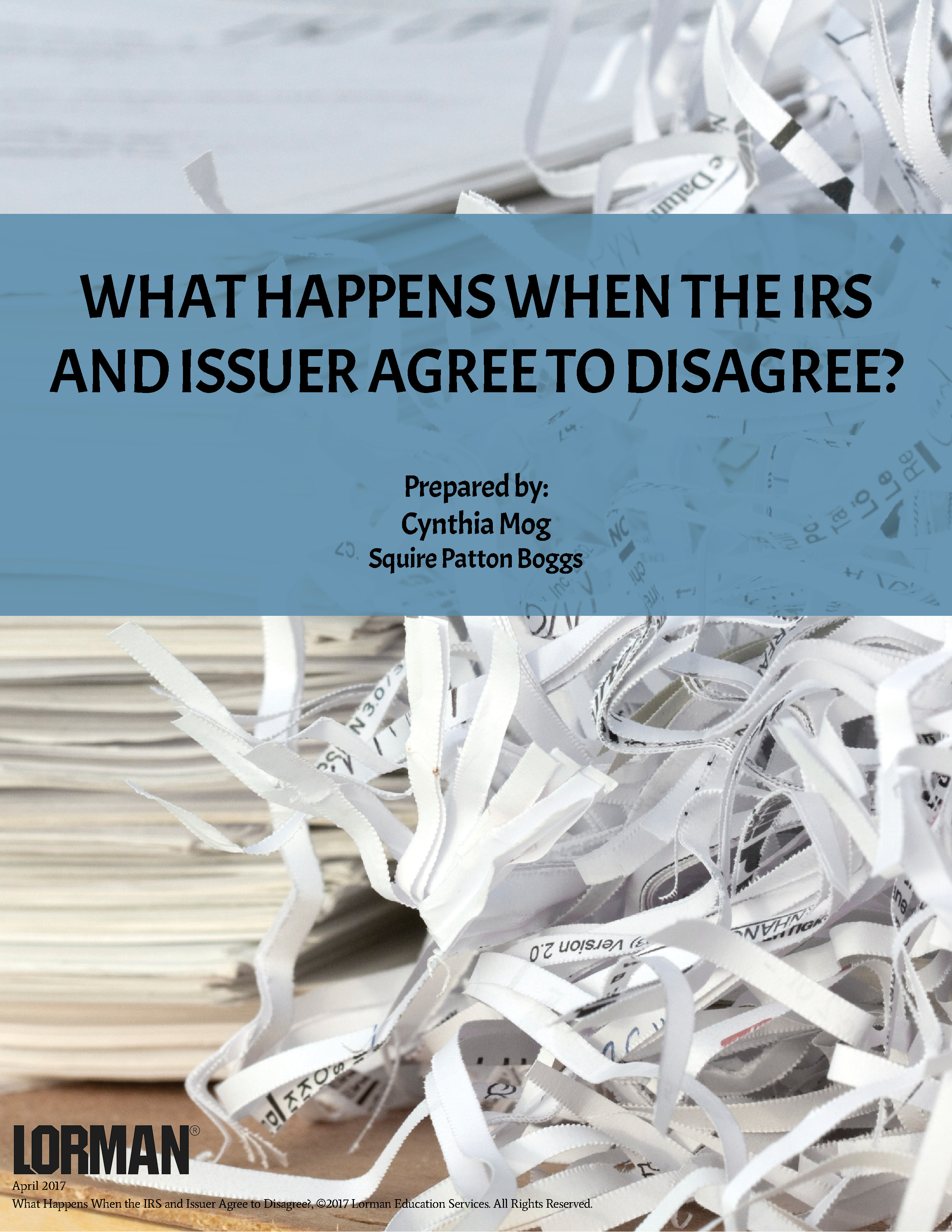 What Happens When the IRS and Issuer Agree to Disagree?