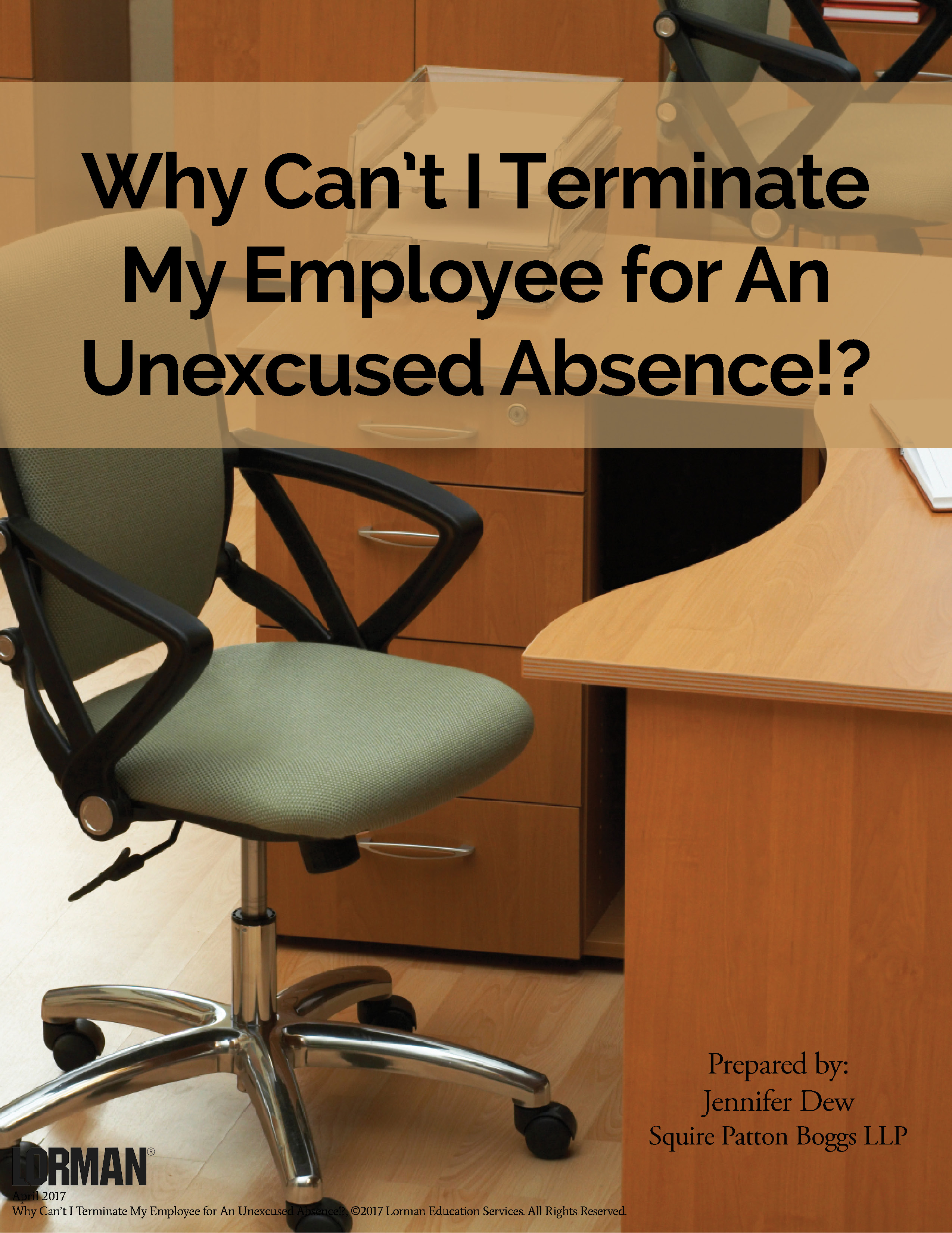 Why Can’t I Terminate My Employee for An Unexcused Absence