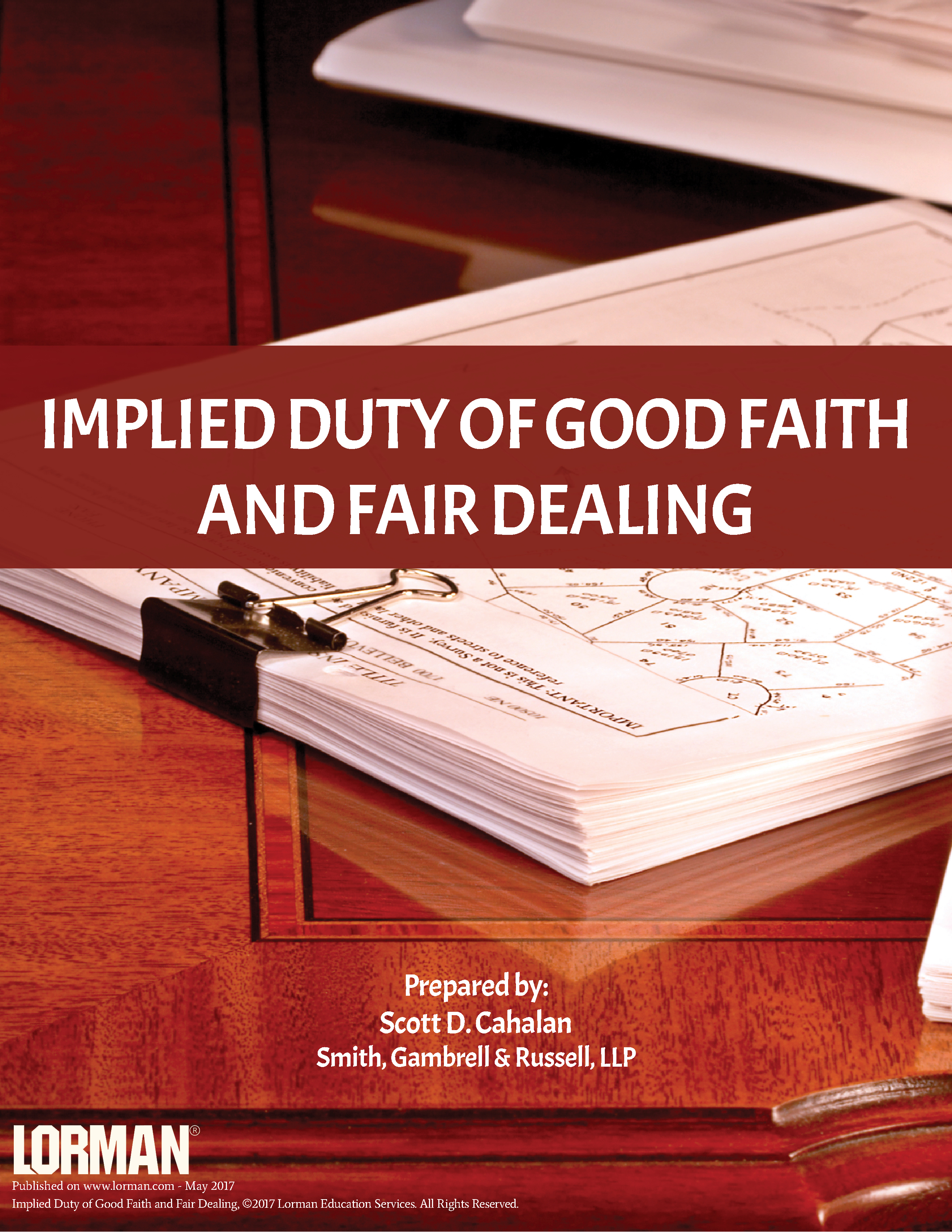 Implied Duty of Good Faith and Fair Dealing