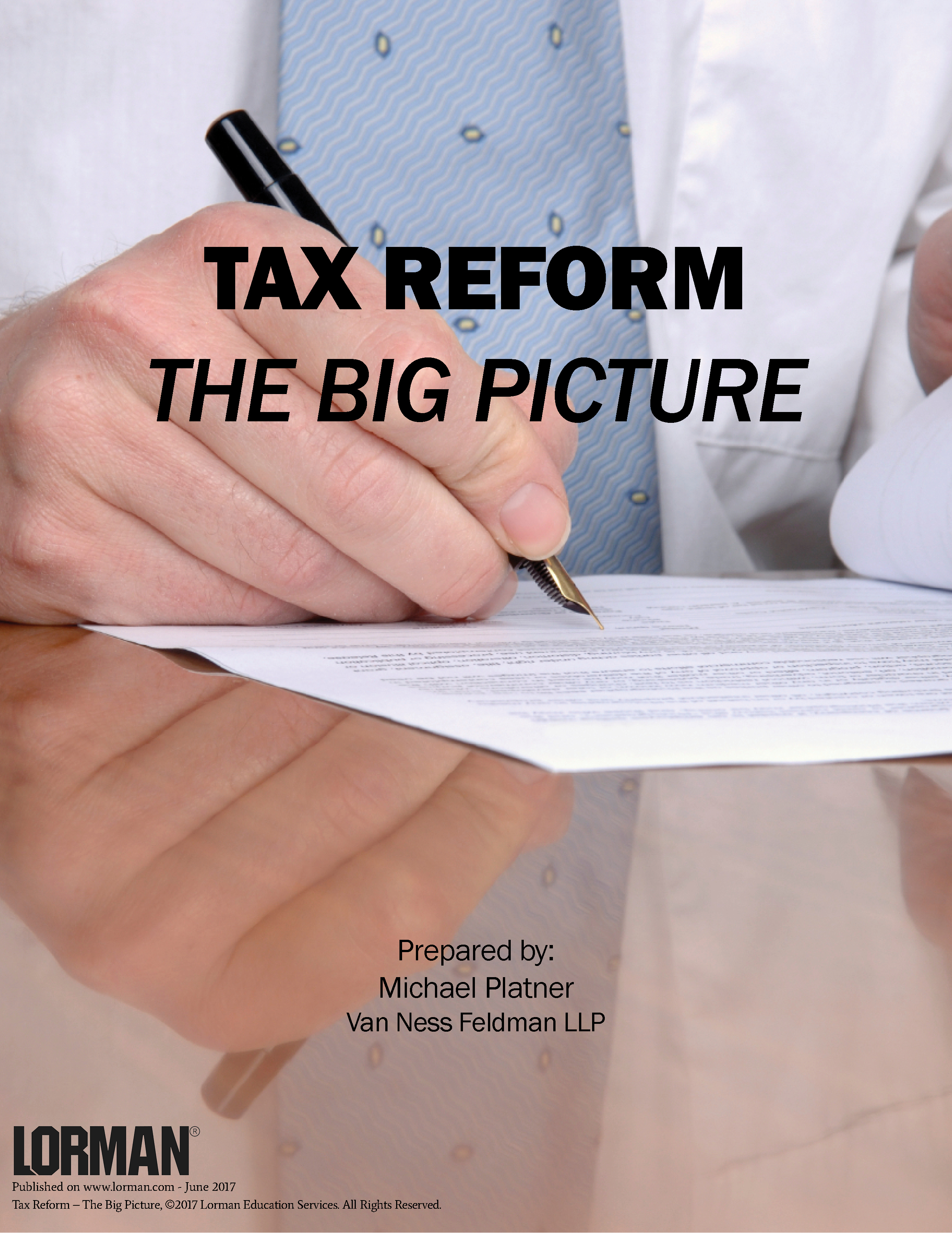Tax Reform - The Big Picture