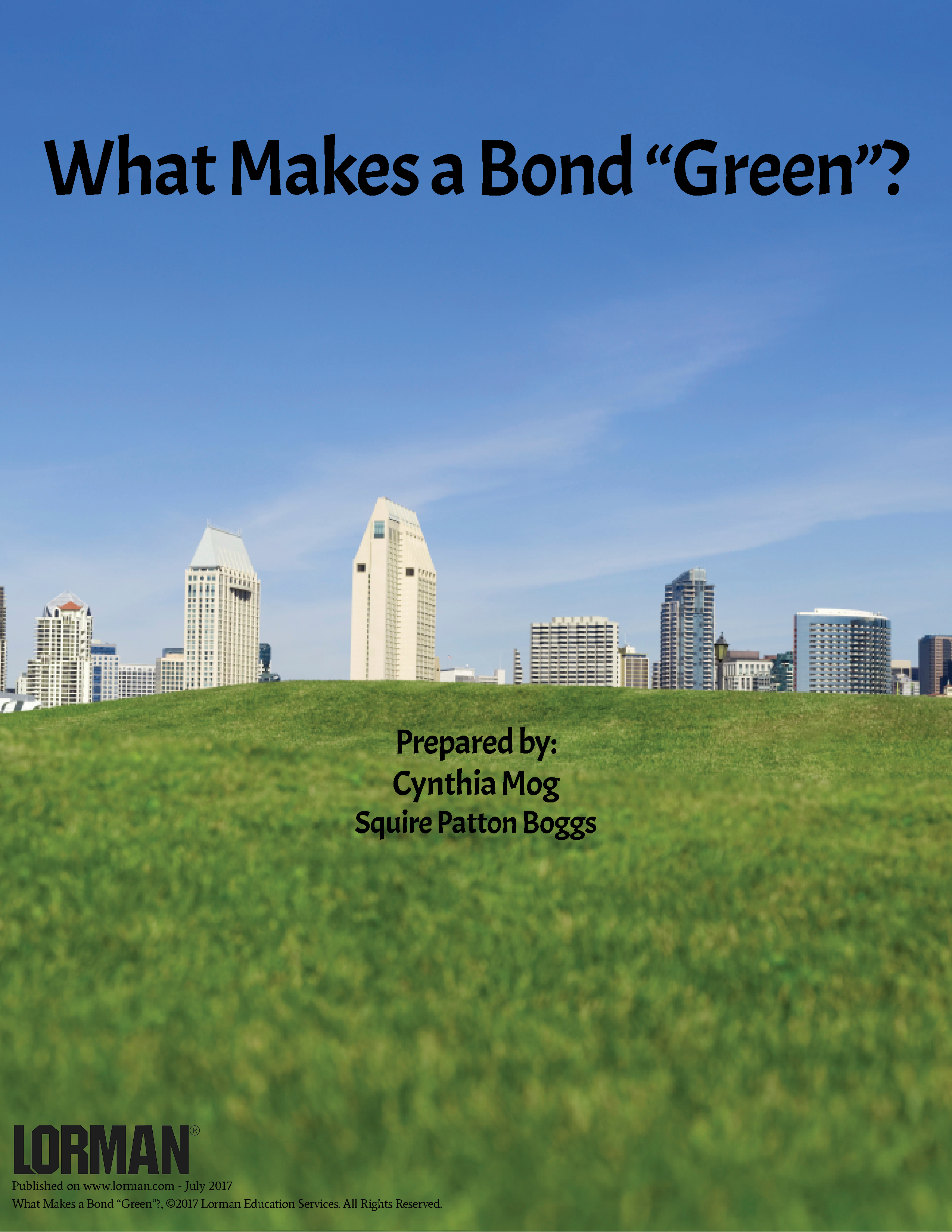 What Makes a Bond “Green”?