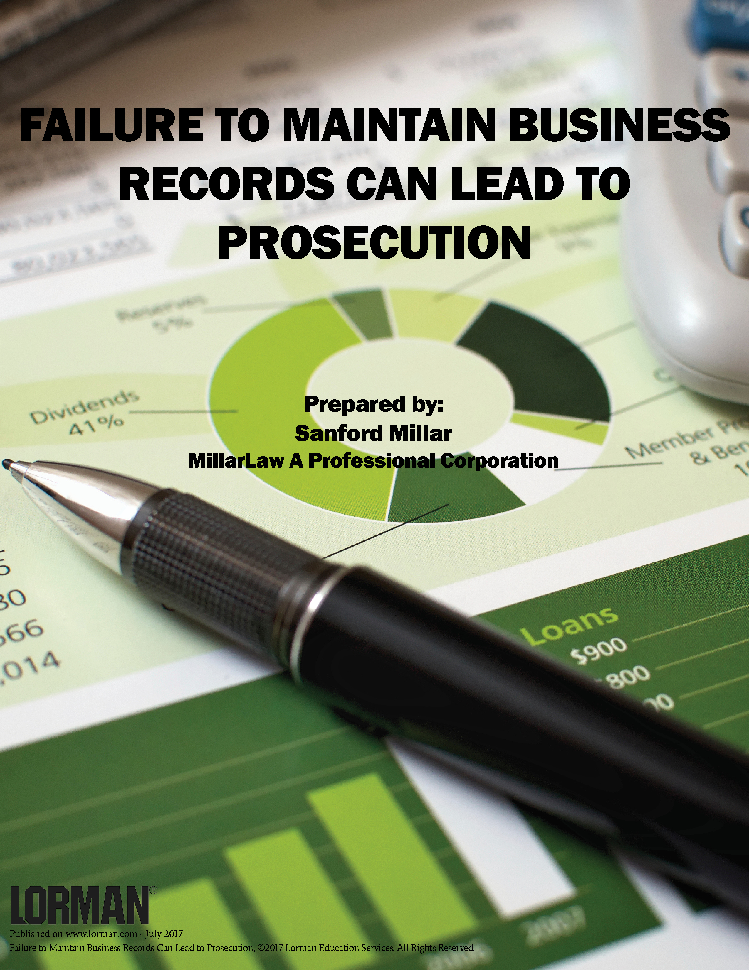 Failure to Maintain Business Records Can Lead to Prosecution