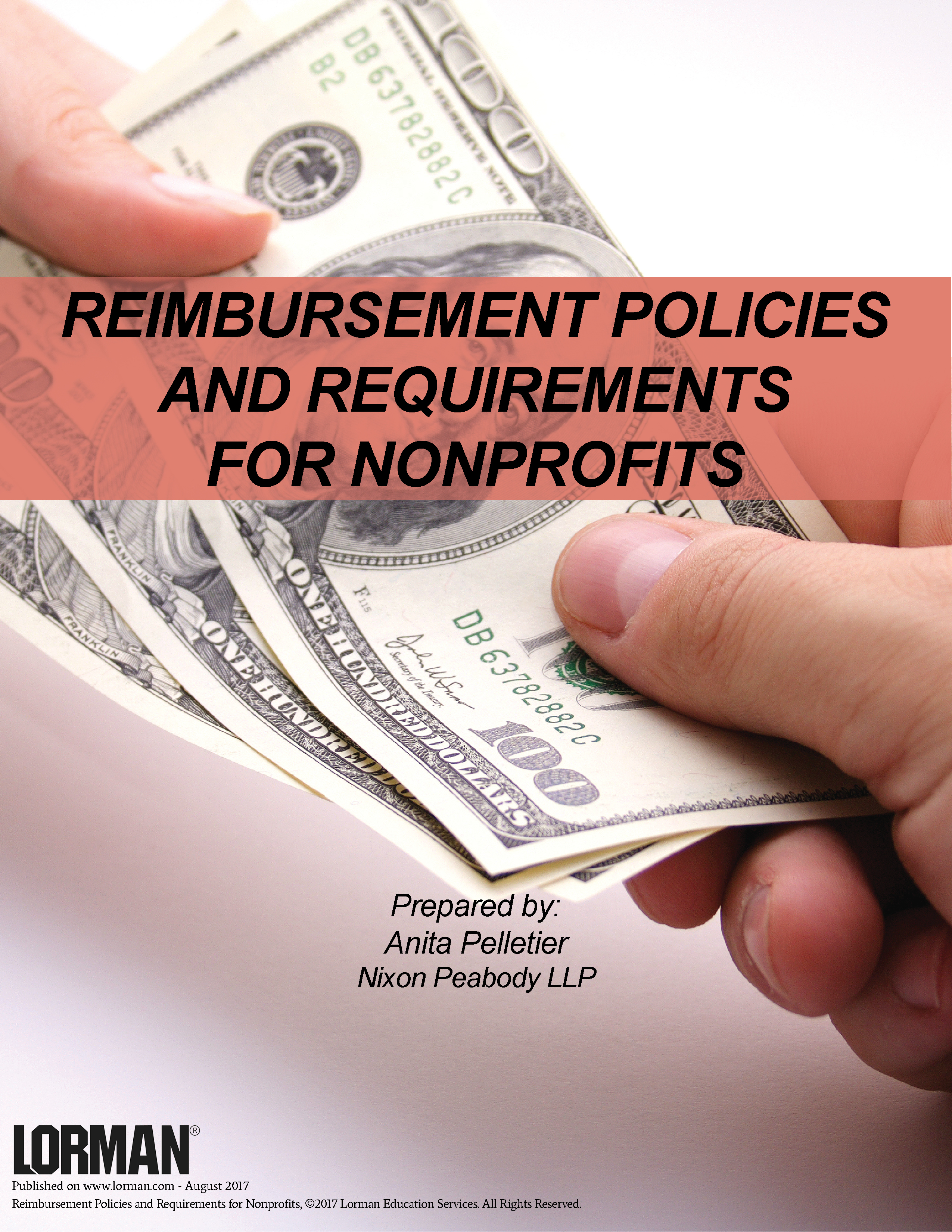 Reimbursement Policies and Requirements for Nonprofits