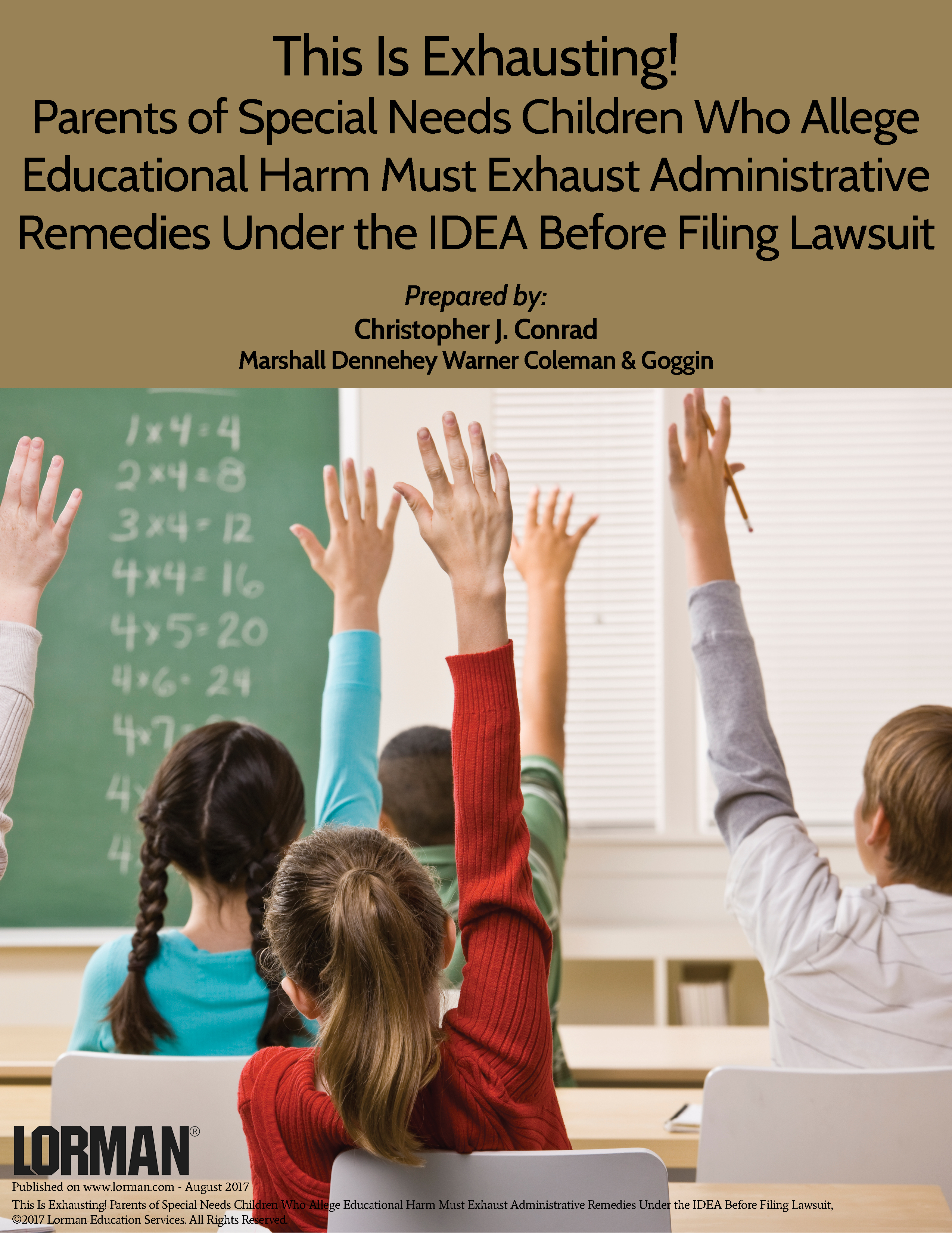 Parents Alleging Educational Harm Must Exhaust Administrative Remedies Under IDEA Before Lawsuit