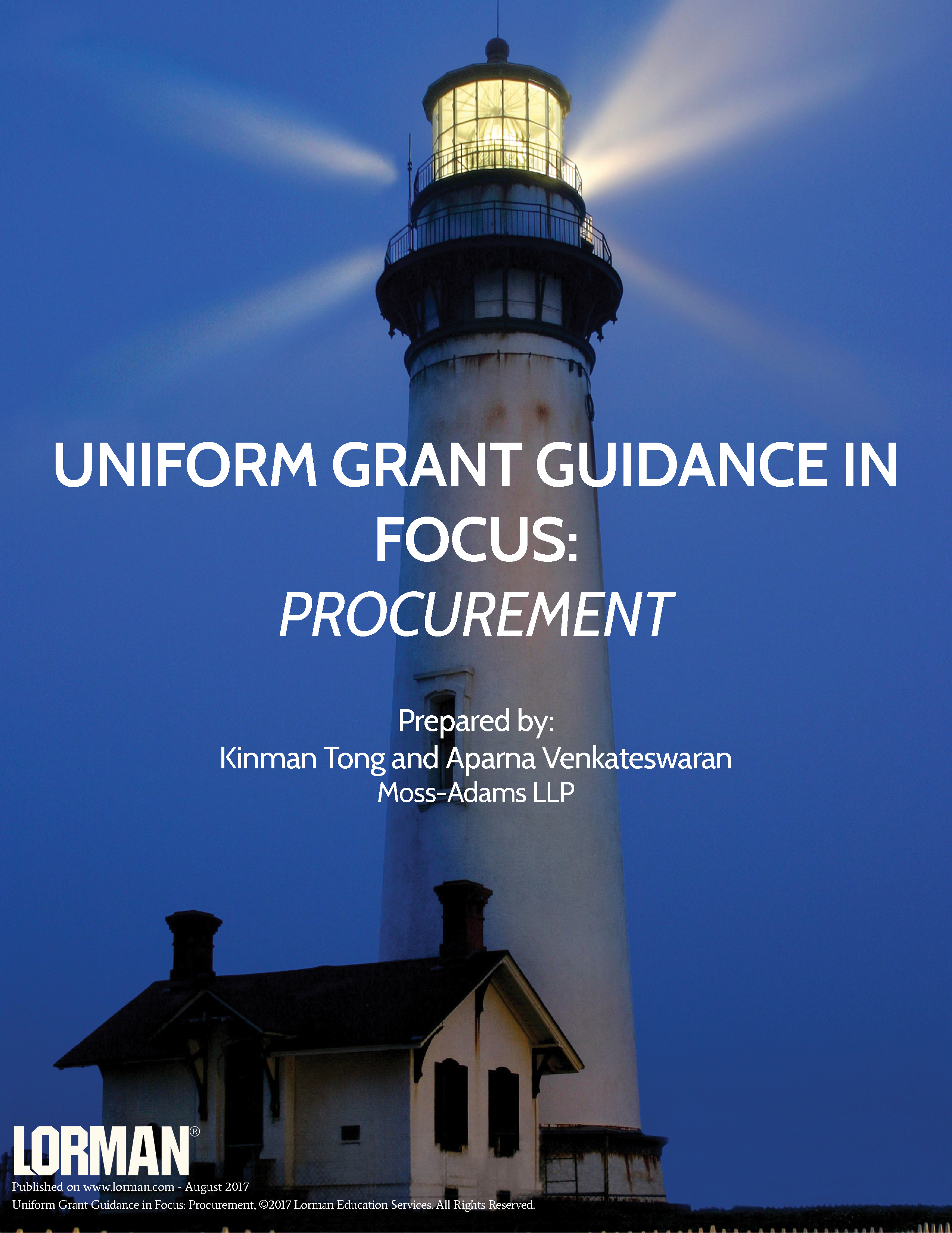 Uniform Grant Guidance in Focus: Procurement