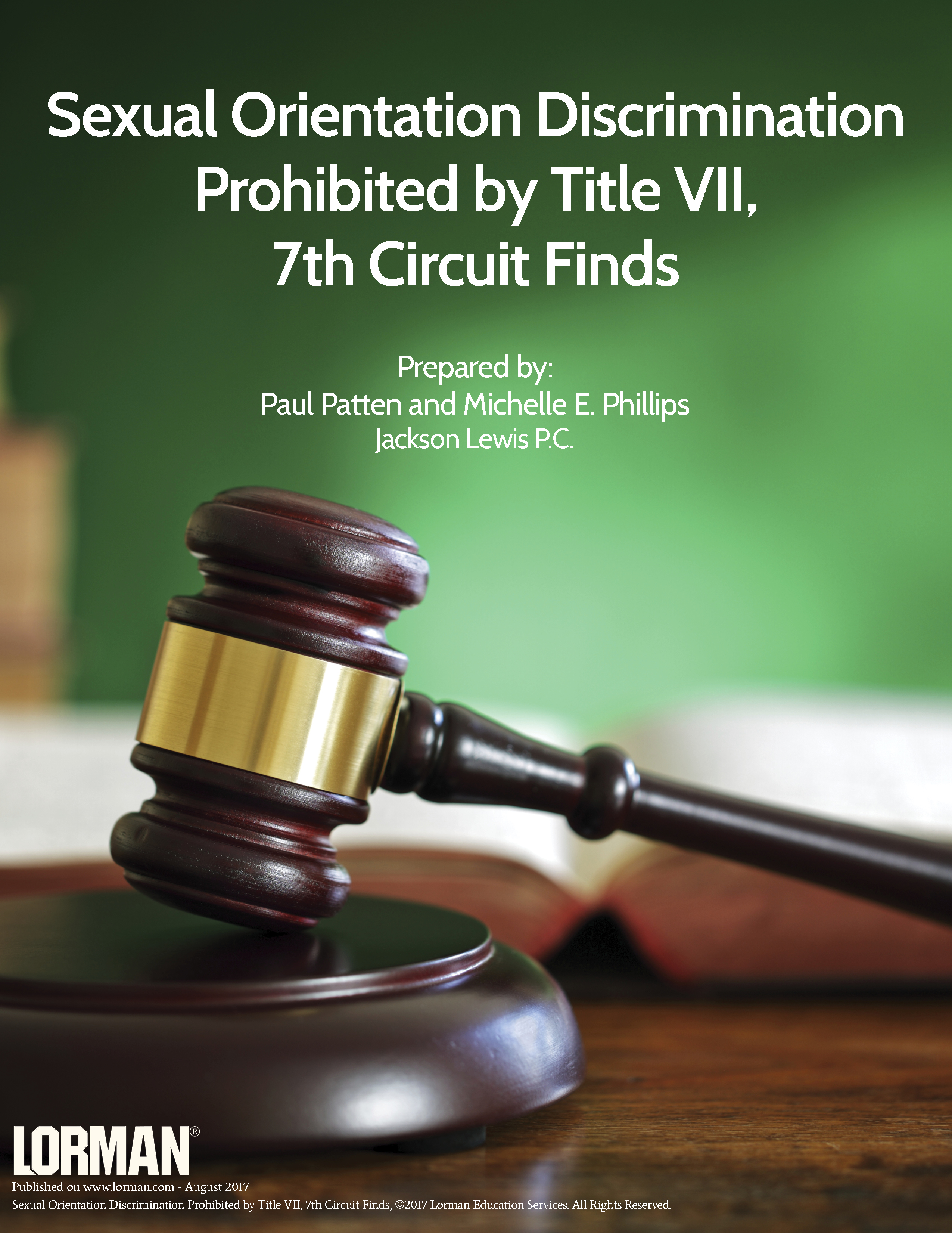 Sexual Orientation Discrimination Prohibited by Title VII, 7th Circuit Finds