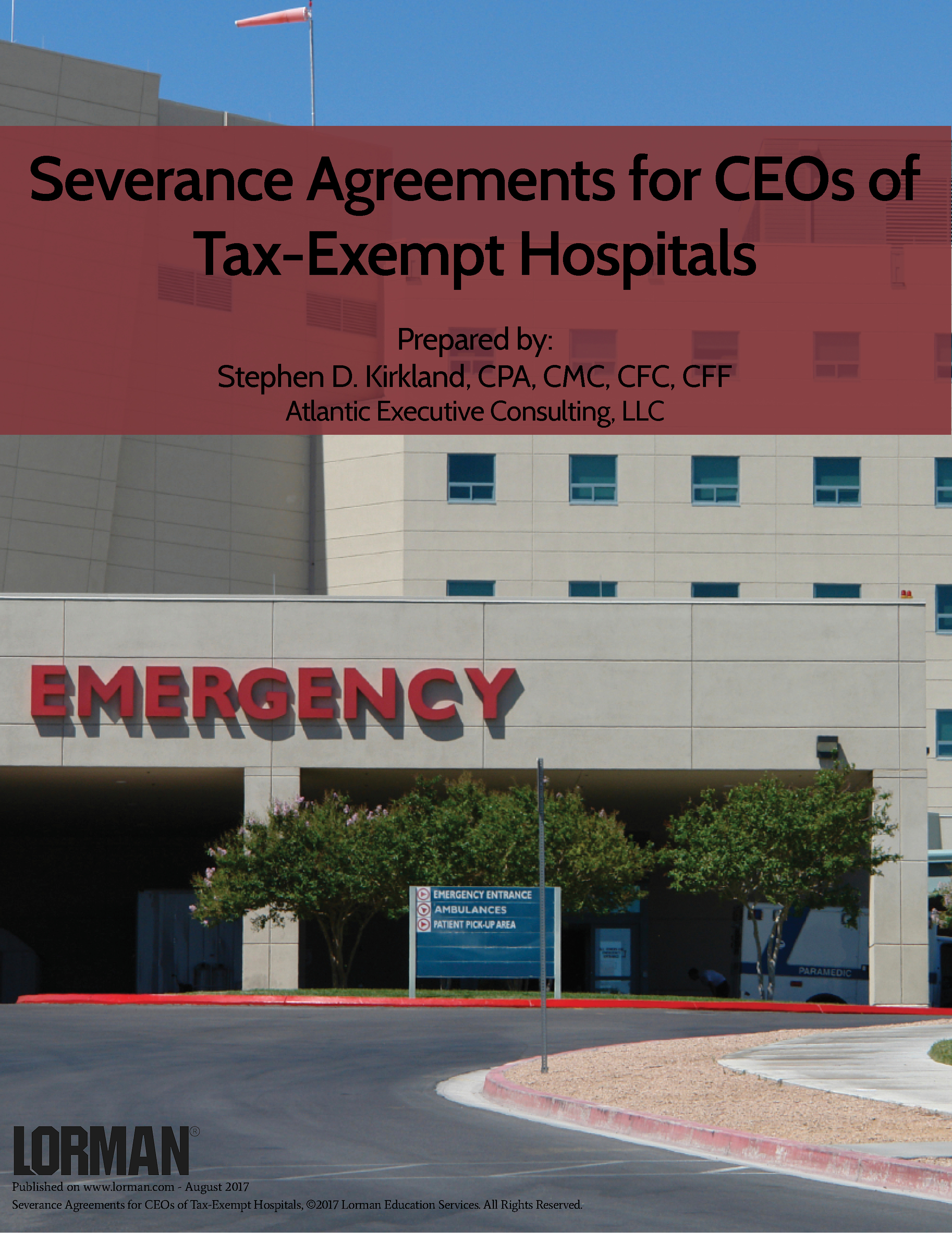 Severance Agreements for CEOs of Tax-Exempt Hospitals