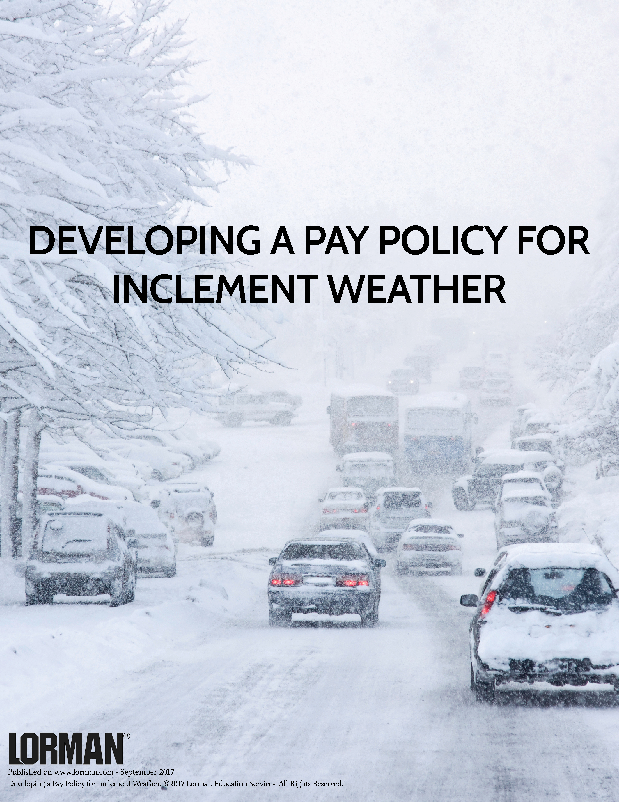 Developing a Pay Policy for Inclement Weather