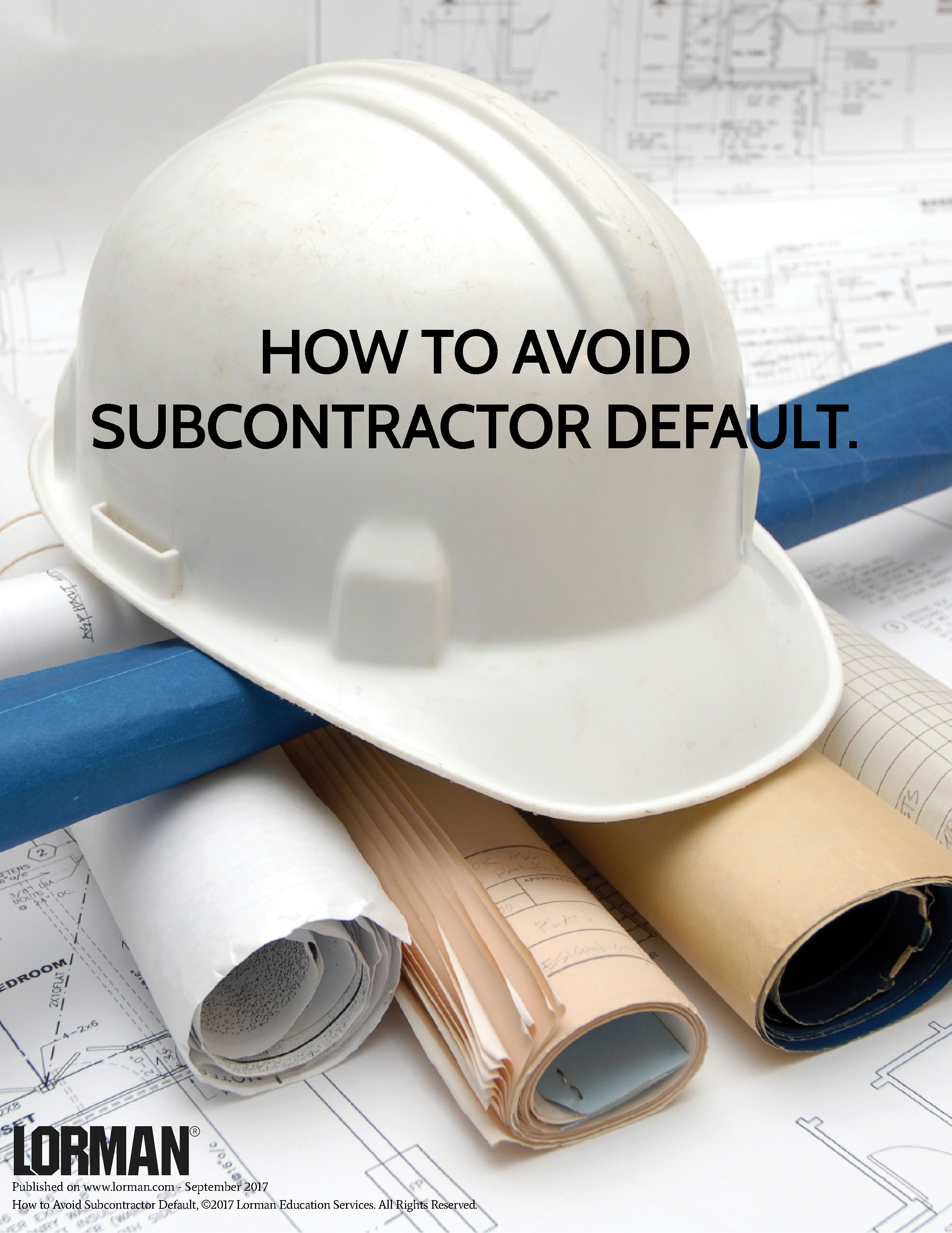 How to Avoid Subcontractor Default